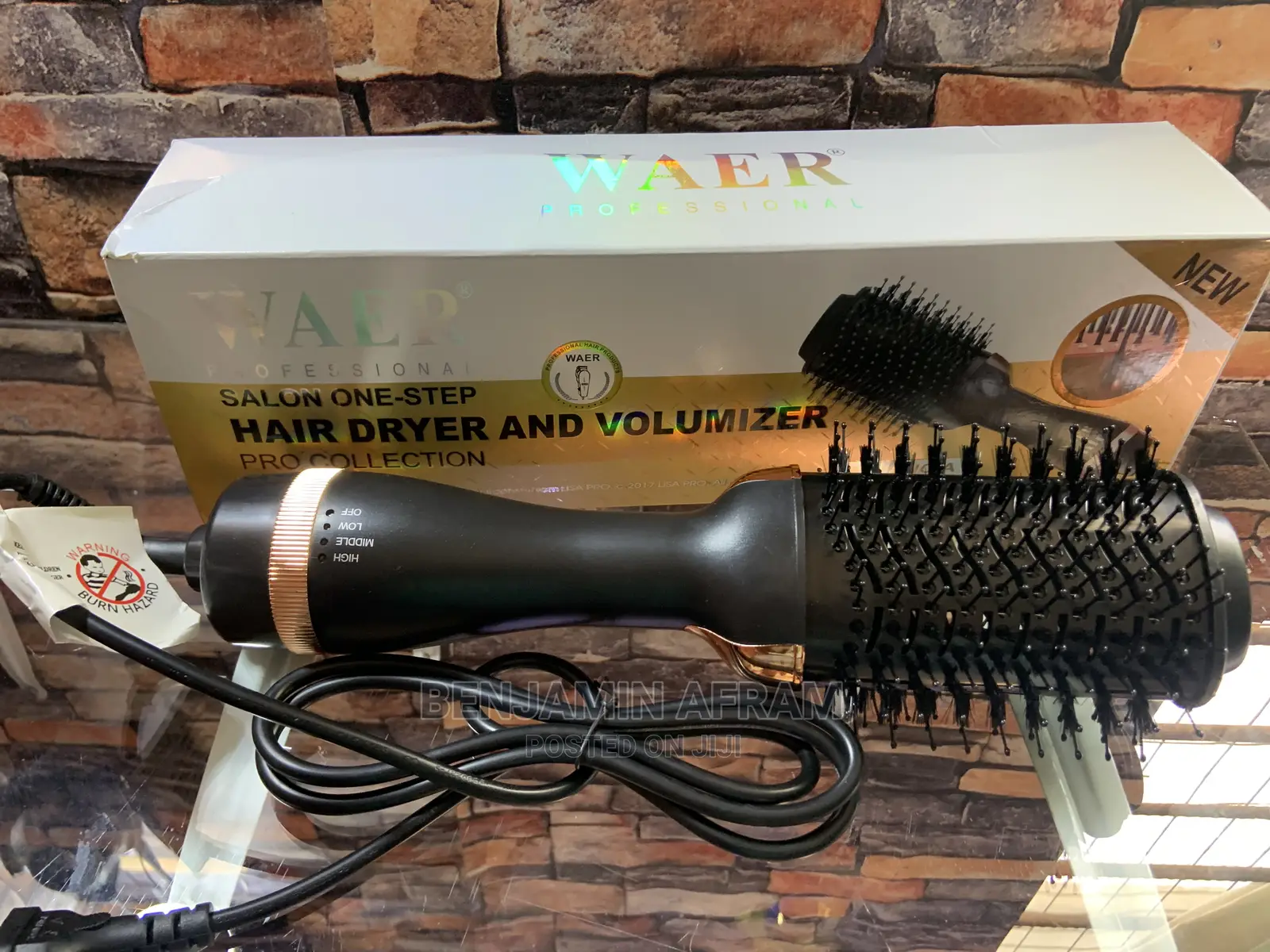Corded Waer Hair Brush and Dryer