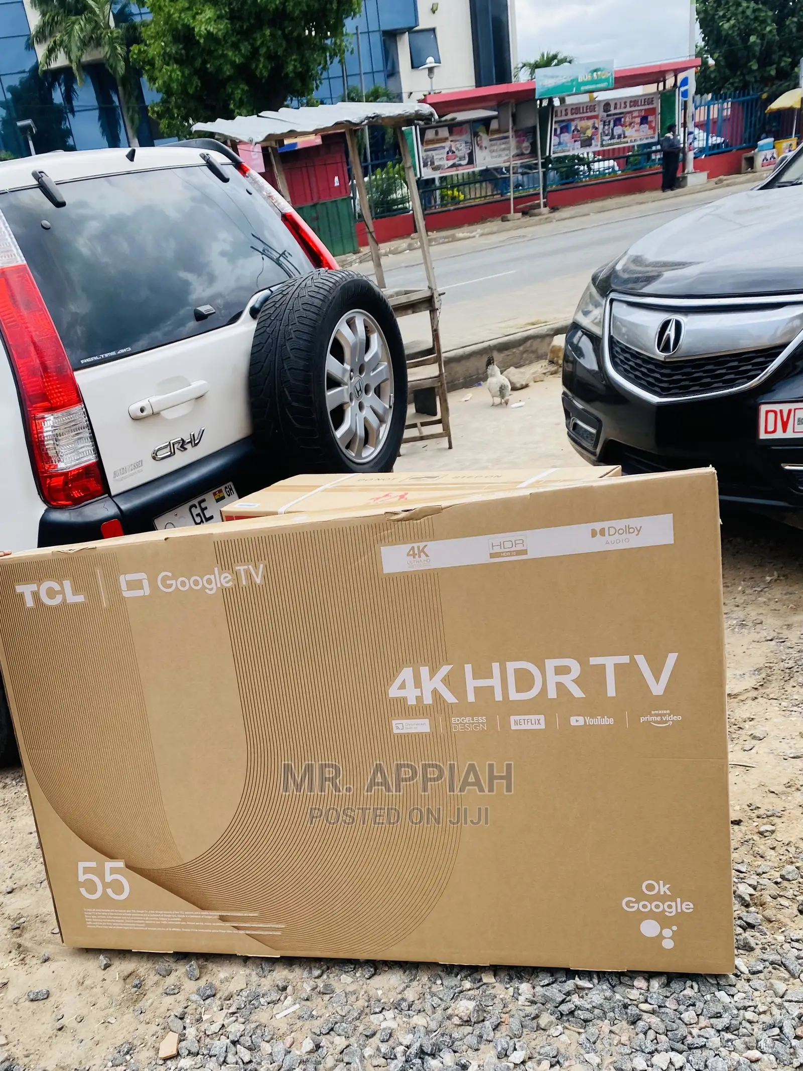 Grab Tcl(55p635)55 Inch HDR Smart Tv Black.