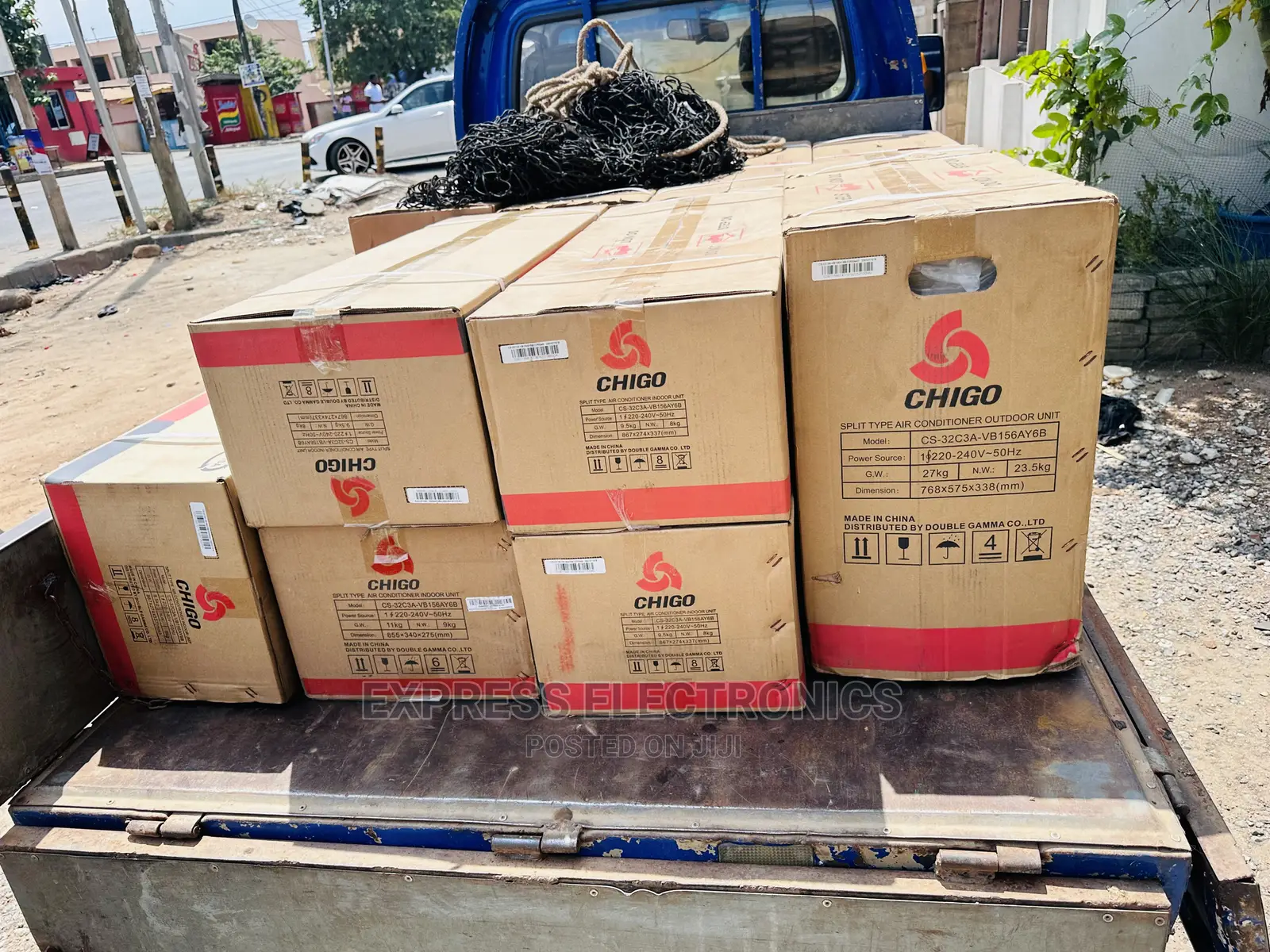 Translucent Plastic Panel Chigo Split R410 Gas 2.0hp Ac