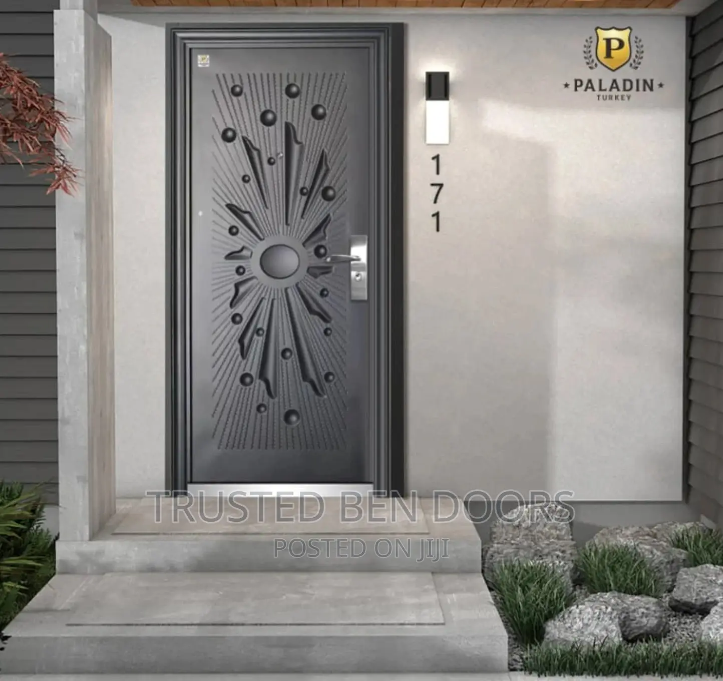 Quality Paladin Metal Turkish Doors