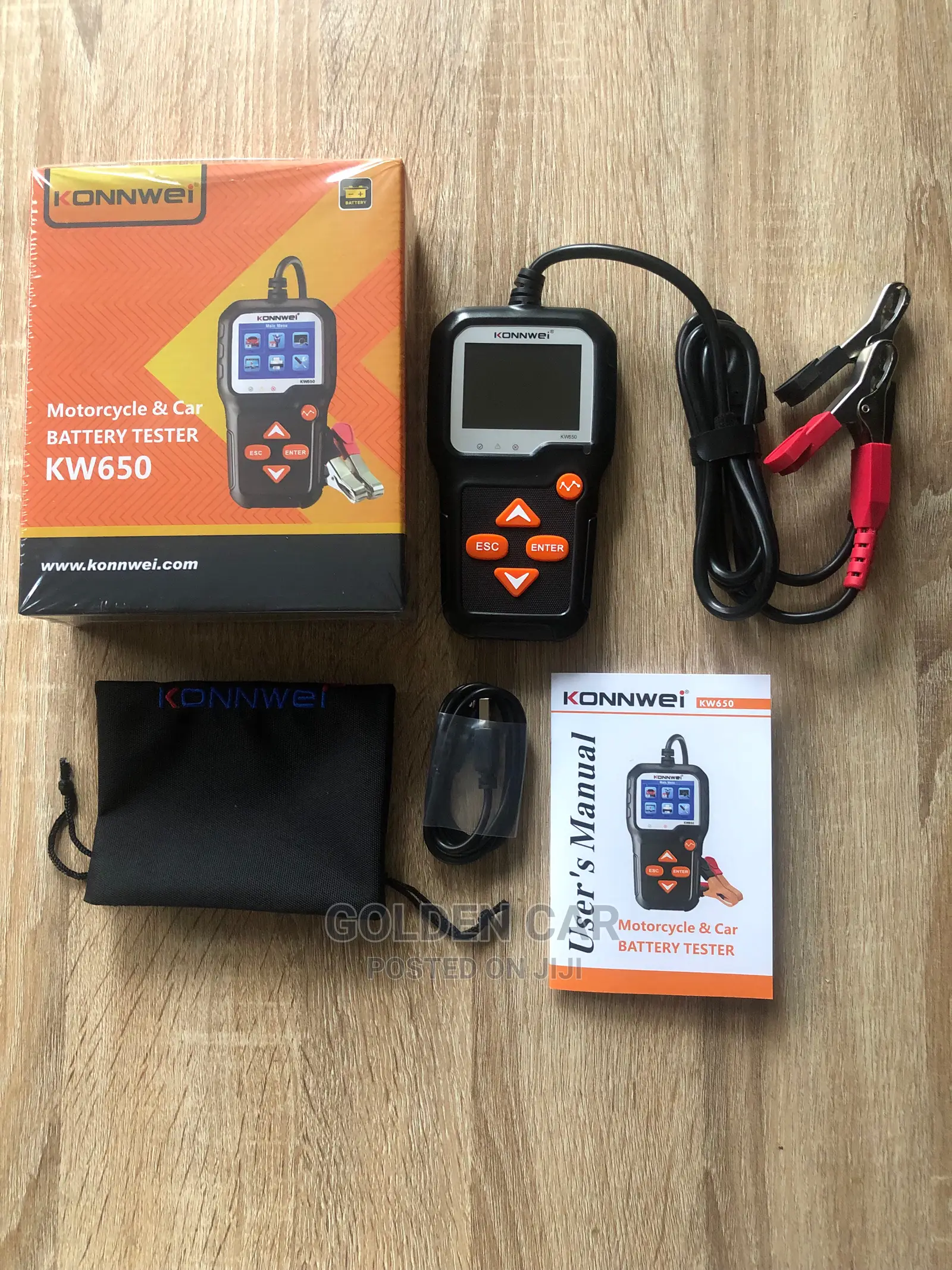 Konnwei KW650 Car Battery Tester 6v-12v
