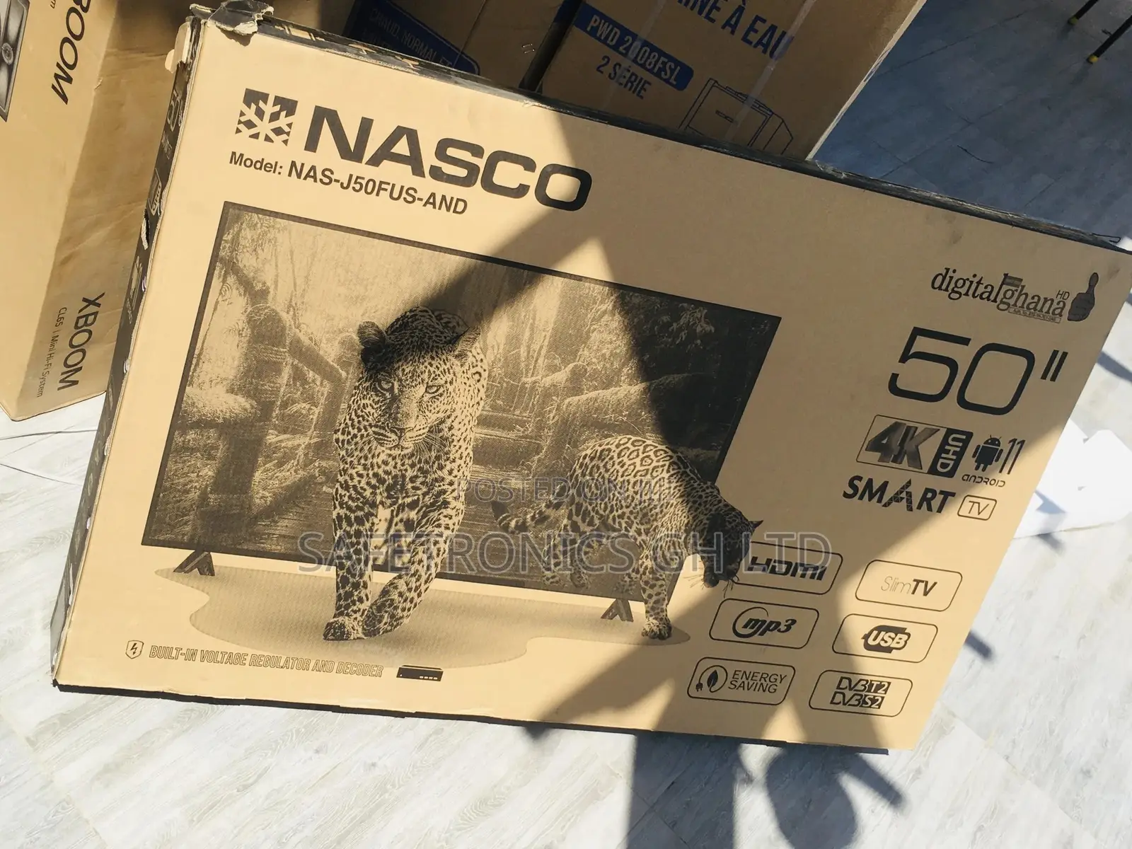 Perfect Design 50 Inches Glossy Smart Nasco LED Tv 