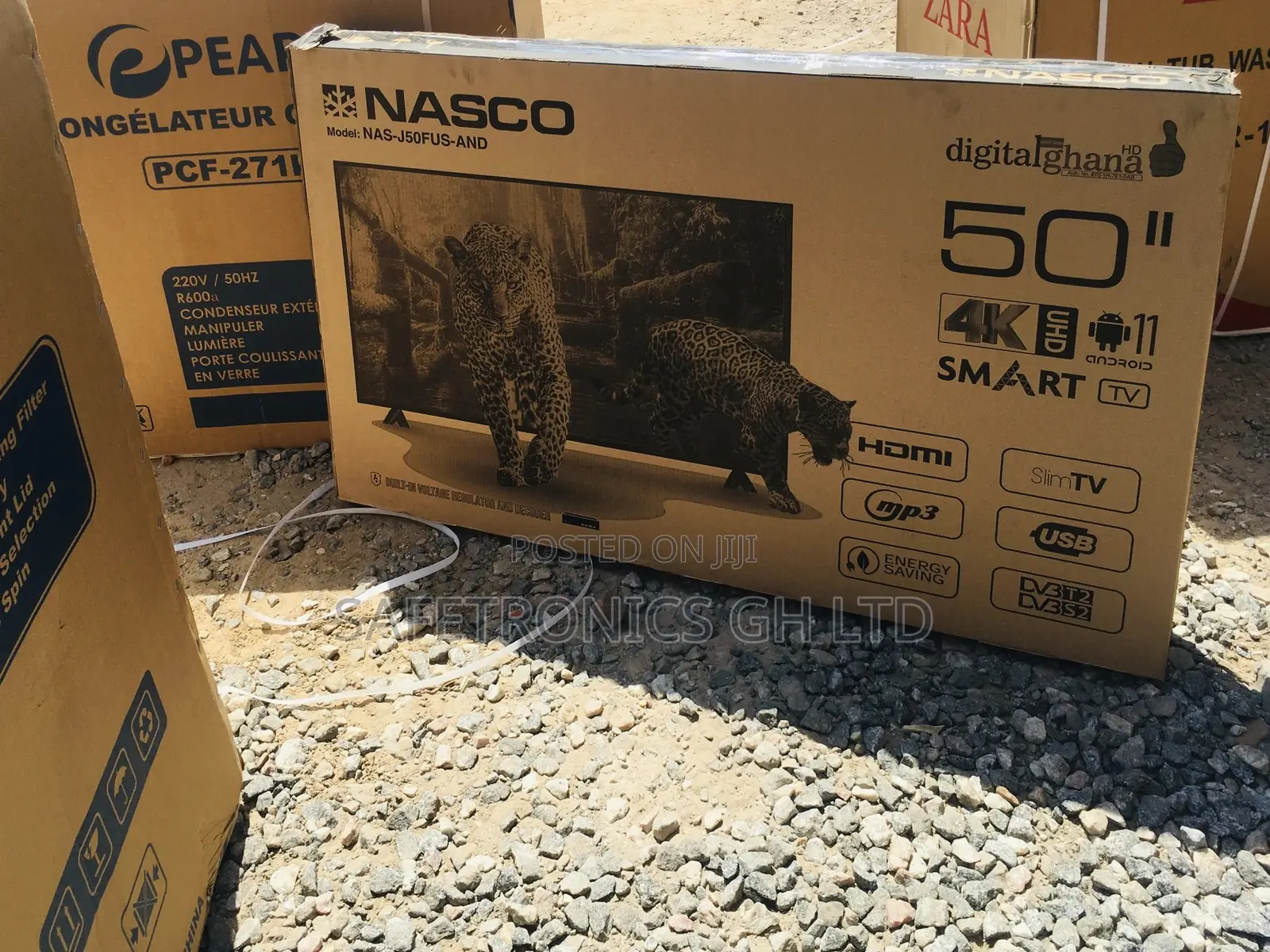 Best Sales on Nasco 50 Smart Inches Glossy LED Tv