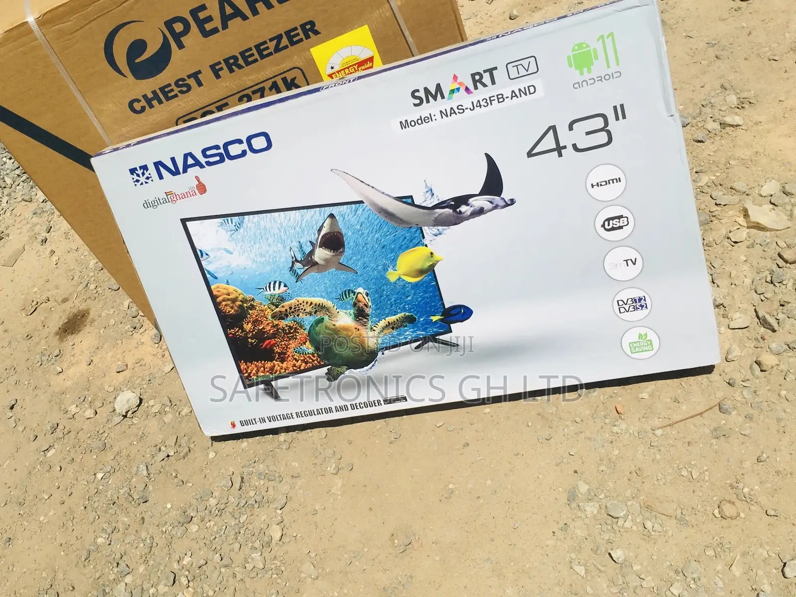 Nasco Best Quality 43 Glossy Inches Smart LED Tv