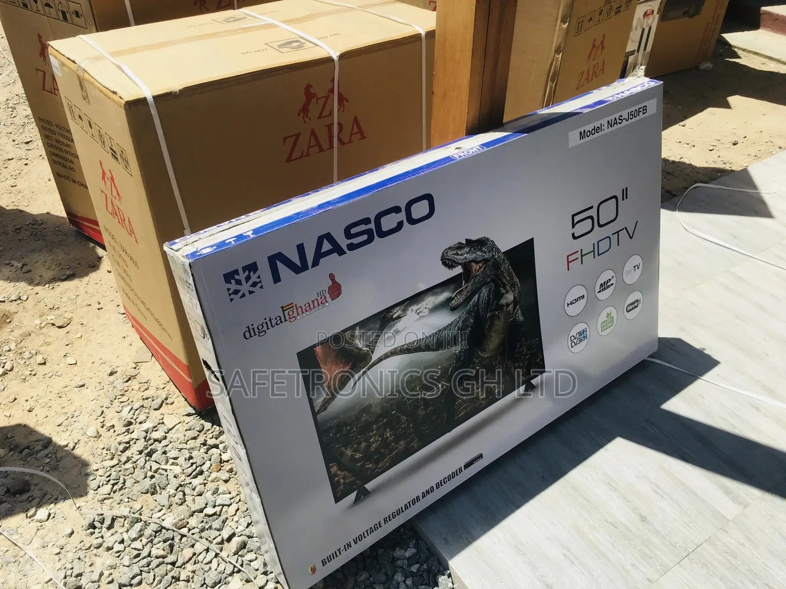 Neatly Sealed Led 50 Inches Glossy Digital Nasco Tv