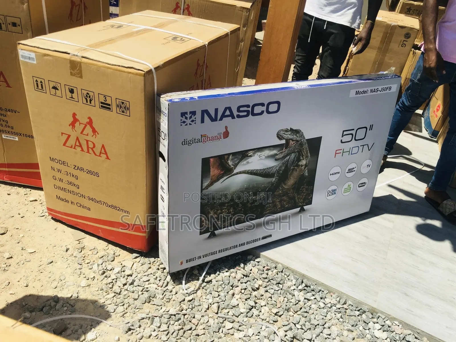 Quality Yet Durable Nasco 50 Inches Glossy Digital LED Tv