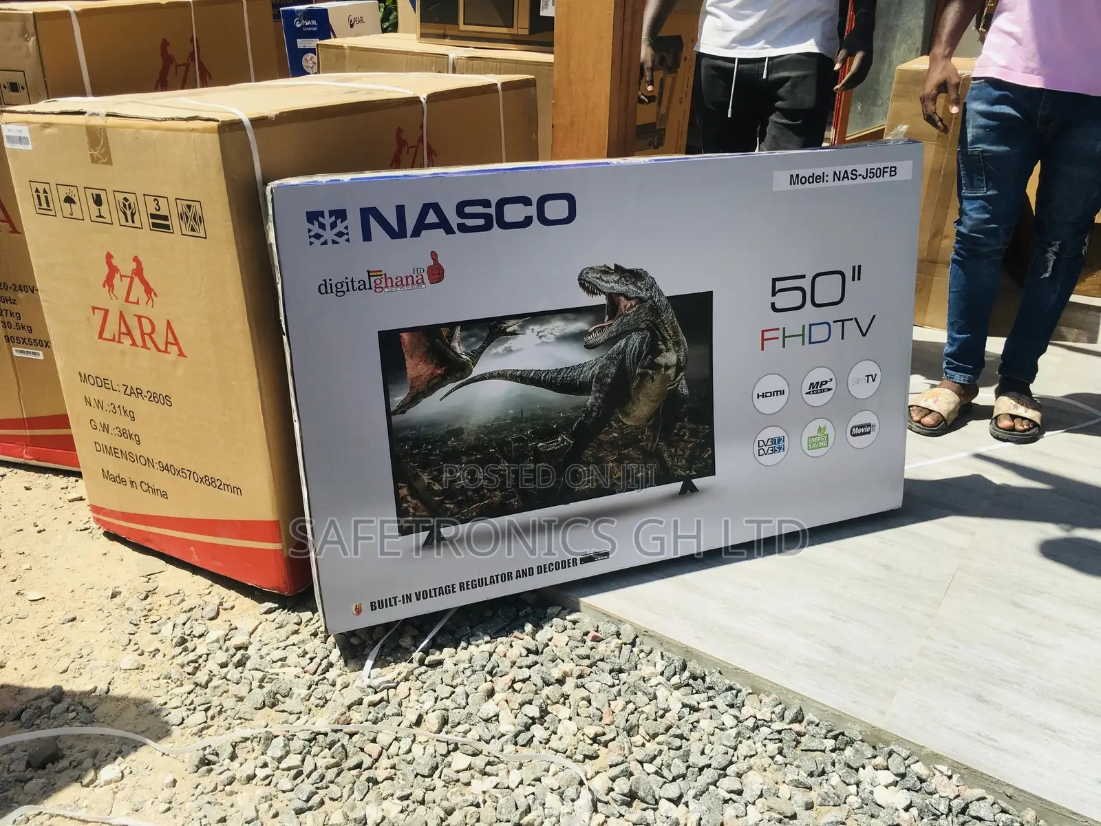 Quality Yet Durable Nasco 50 Inches Glossy Digital LED Tv