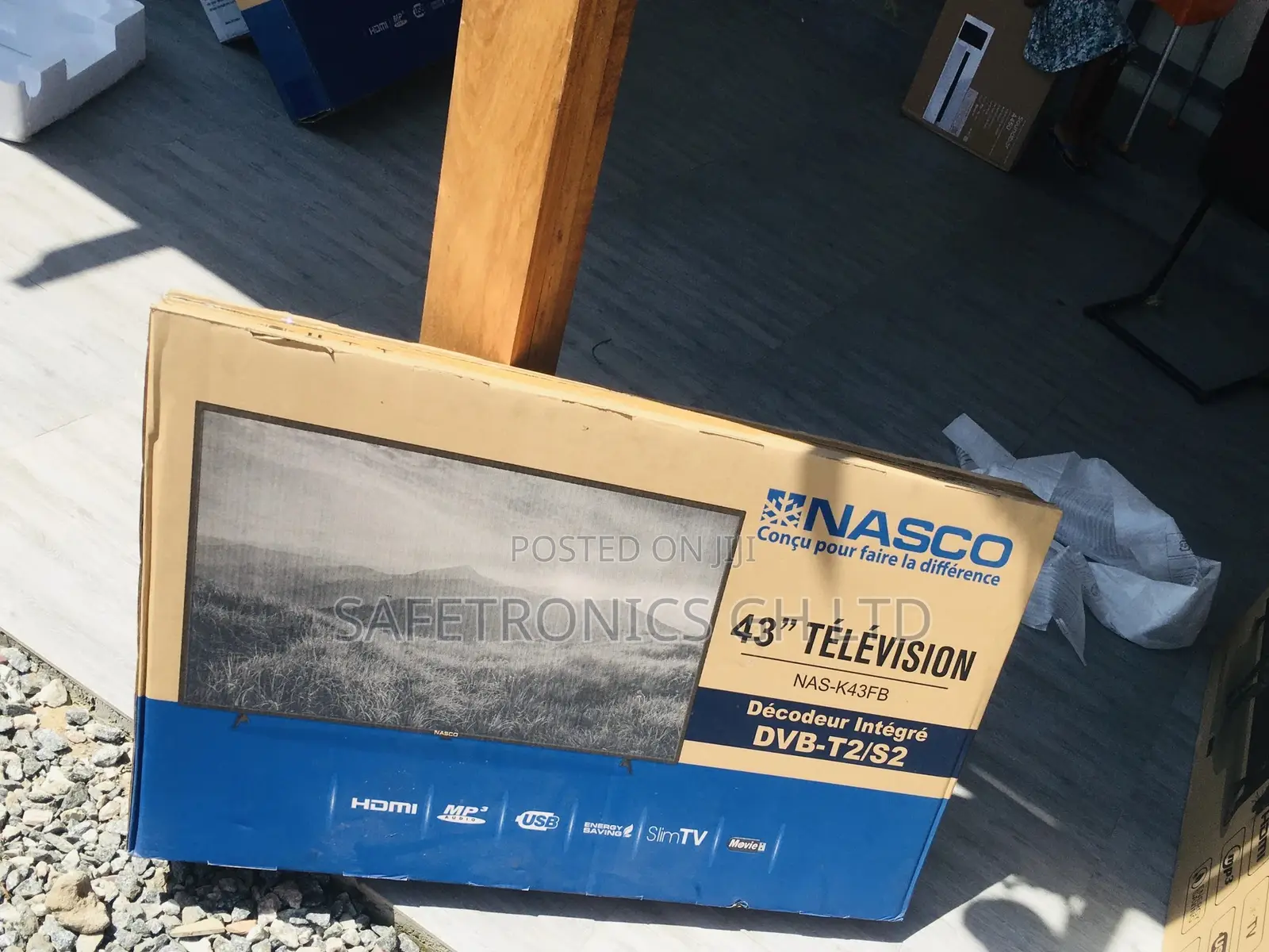 Nasco High Quality 43 Inches Led Glossy Digital Tv
