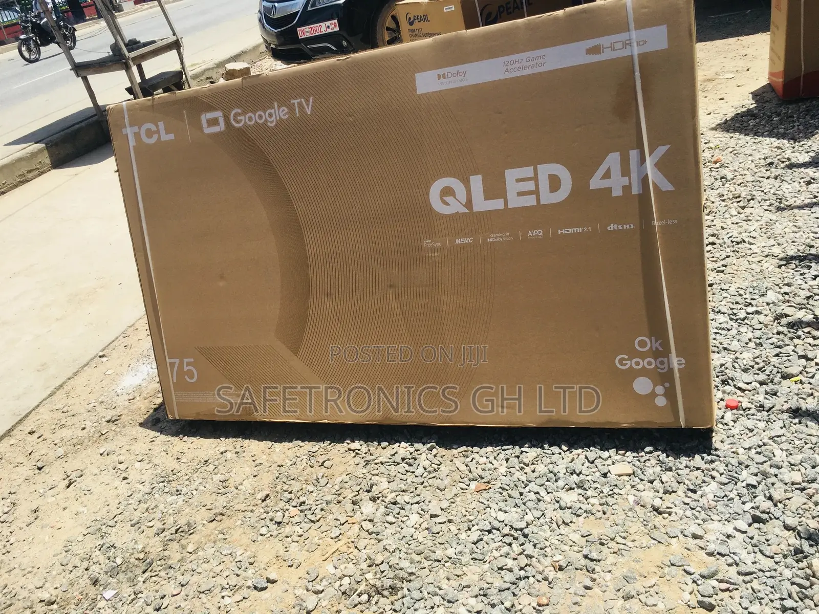  QLED TCL 75 Inches Unique Design TV Glossy