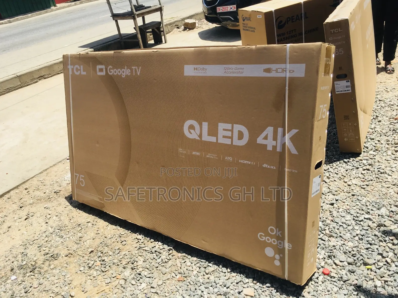  QLED TCL 75 Inches Unique Design TV Glossy
