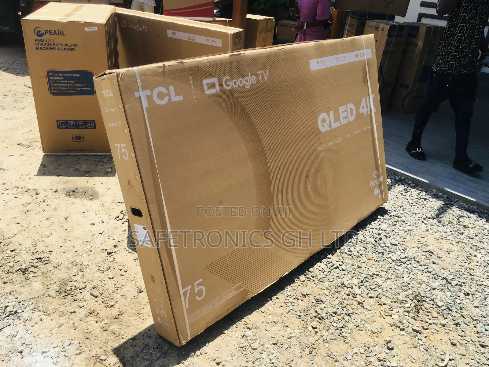 TCL Quality Sales 75 Inches P635 QLED Glossy Tv
