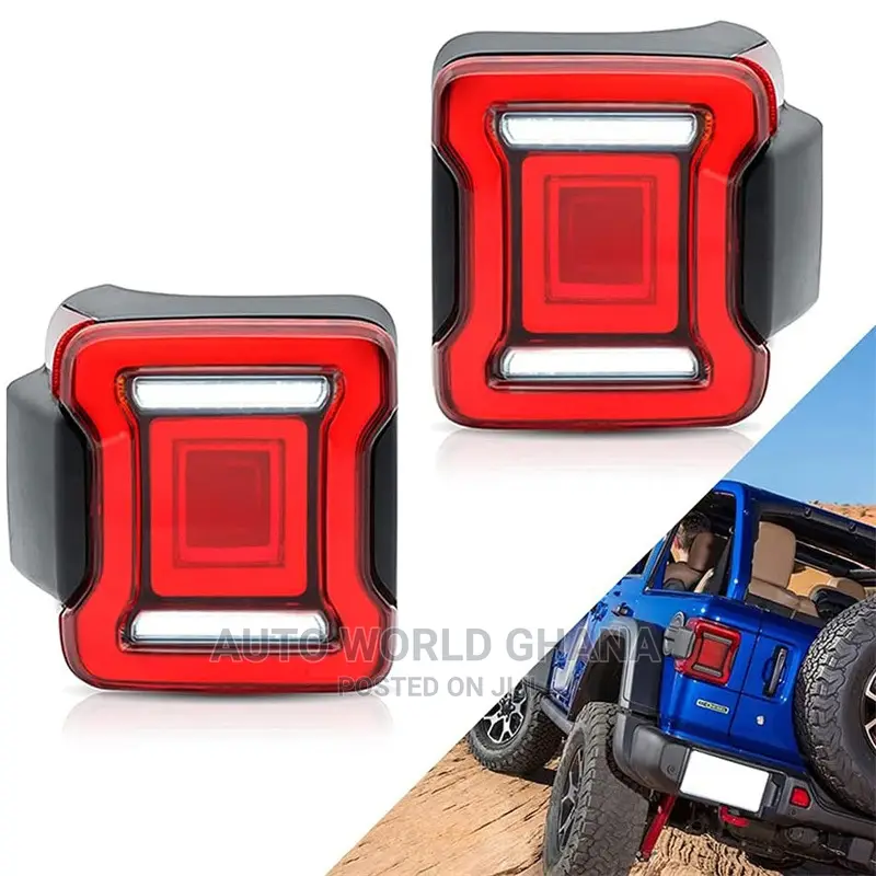 Jeep Wrangler Tail Light Full LED 2018 2019 2020 2021 2022