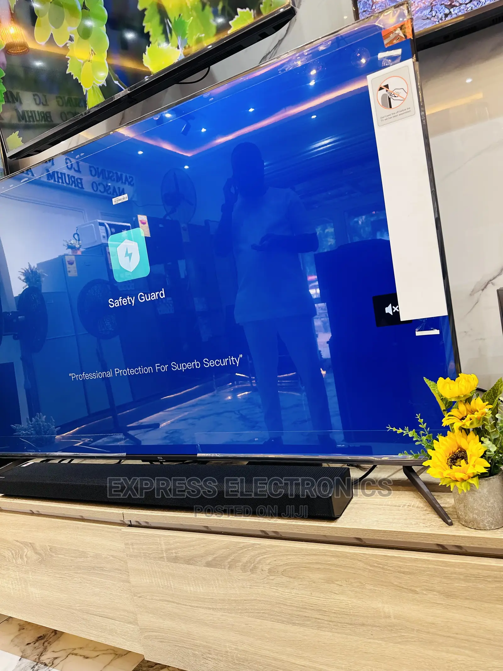 New Model UHD QLED Smart TCL C645 50” Tv 
