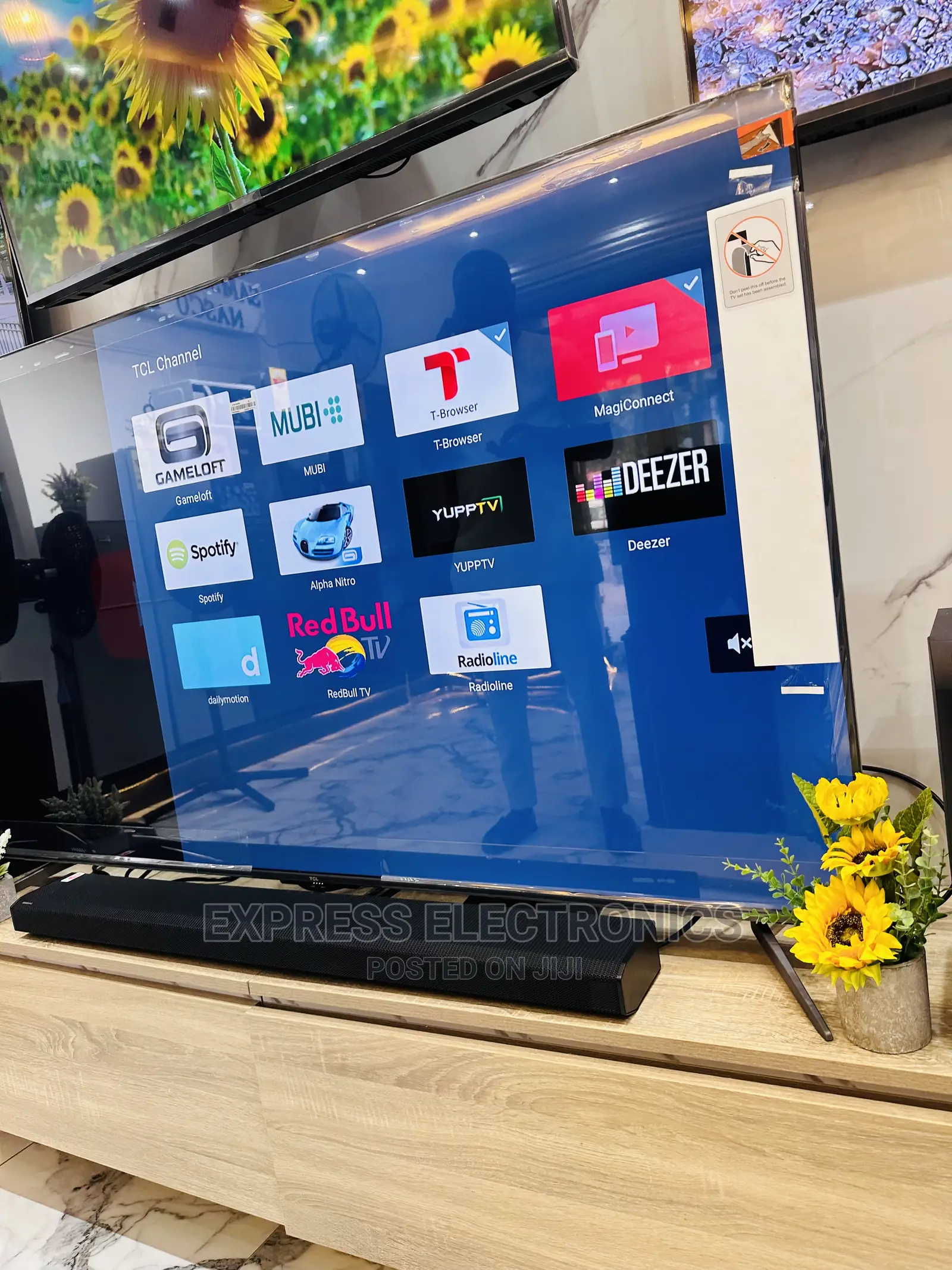 New Model UHD QLED Smart TCL C645 50” Tv 