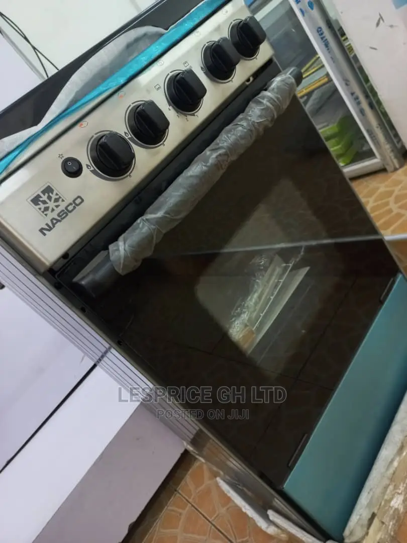 Real Nasco Silver 50x55cm Gas Cooker