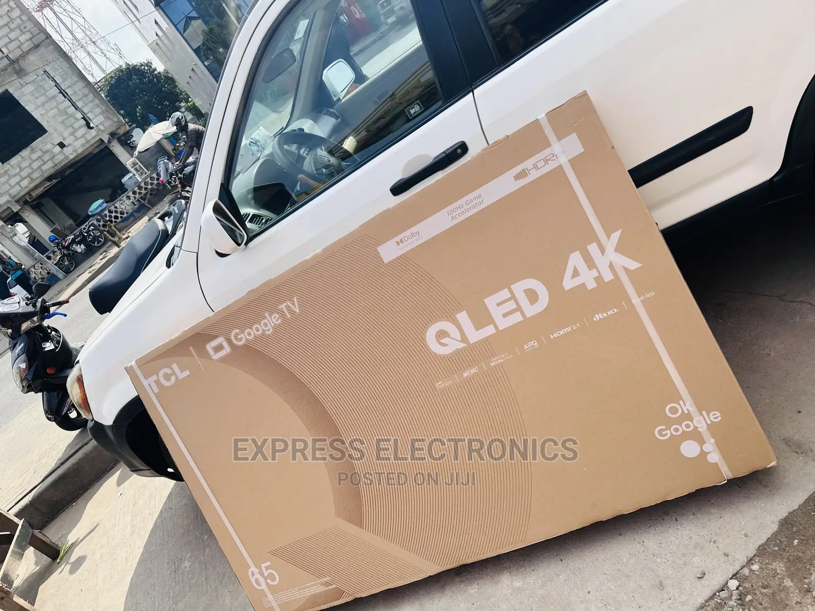 Neatly Sealed in Box TCL QLED UHD Smart 65”C645