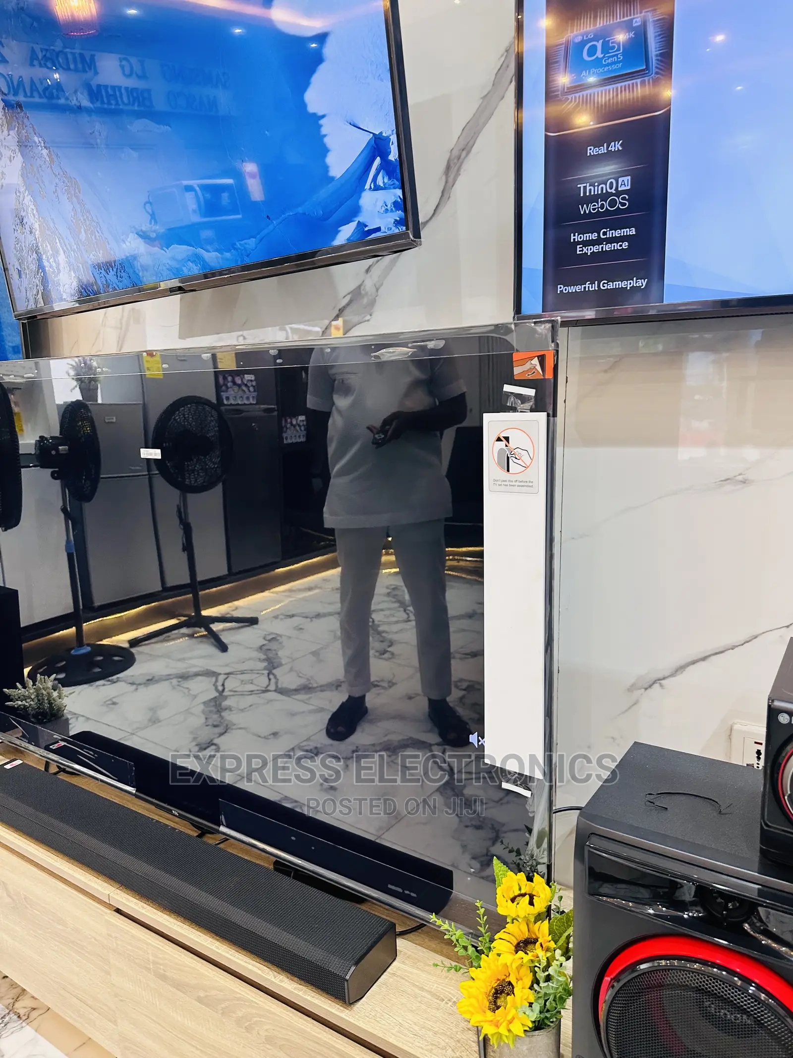 New Model UHD Android TCL 75p635 Tv