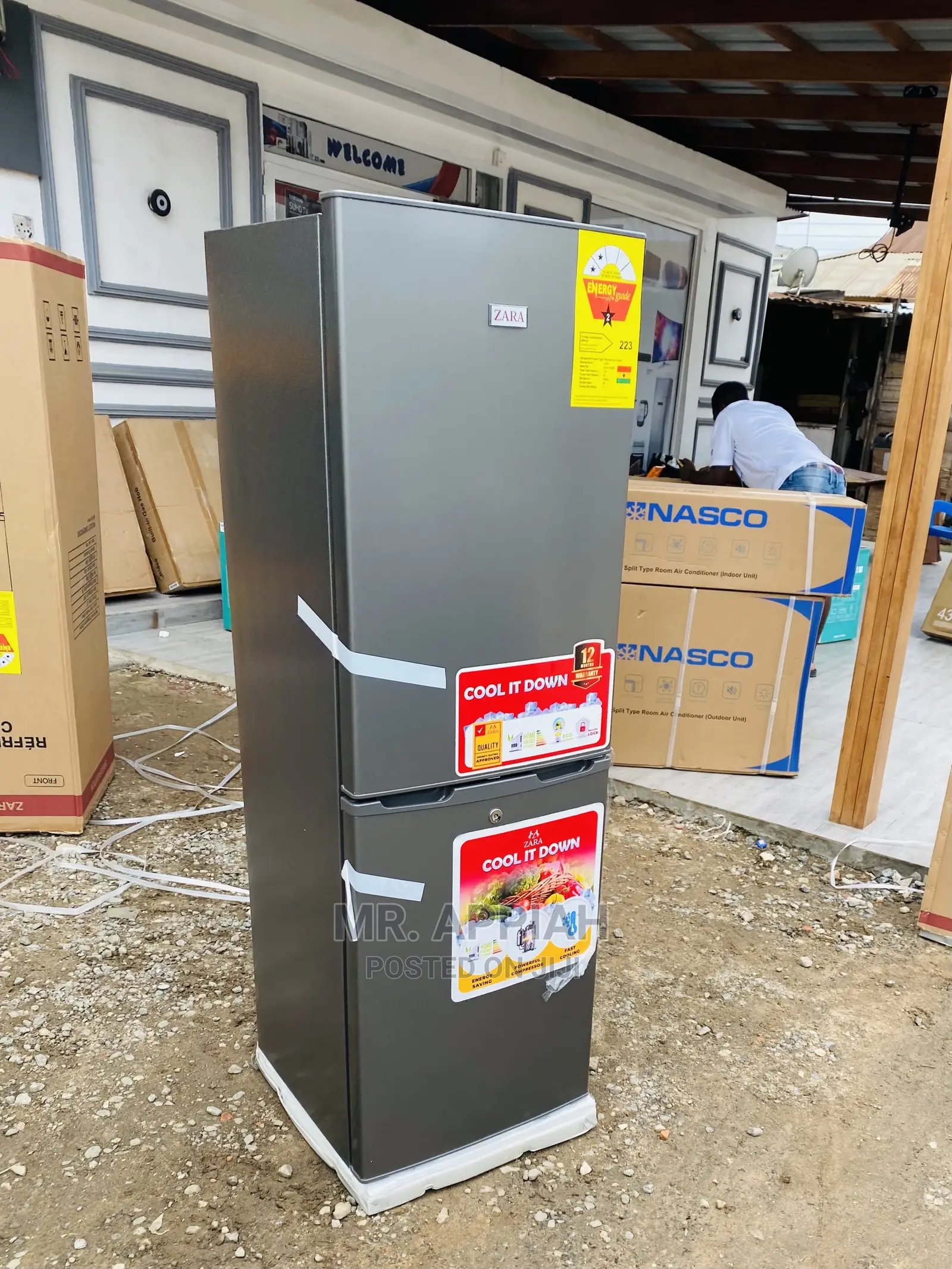Budget-Friendly Zara Bottom Mount Freezer Fridge(240bf)