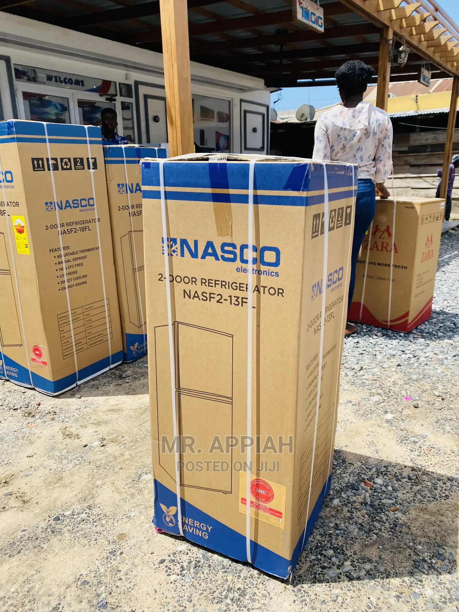 Get A Discount On Nasco Double Door Fridge ↙Nasdf2-13 FL..