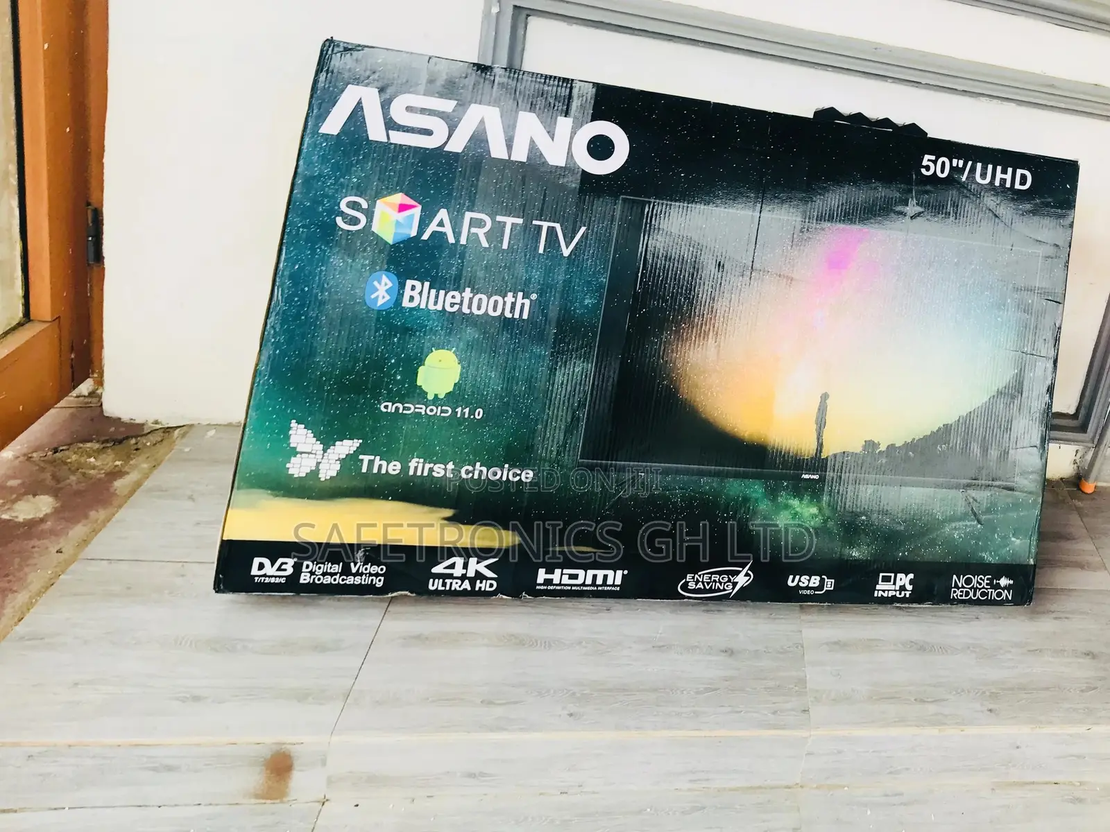  UHD Bluetooth Asaon Smart 50 Inches LED Glossy Tv