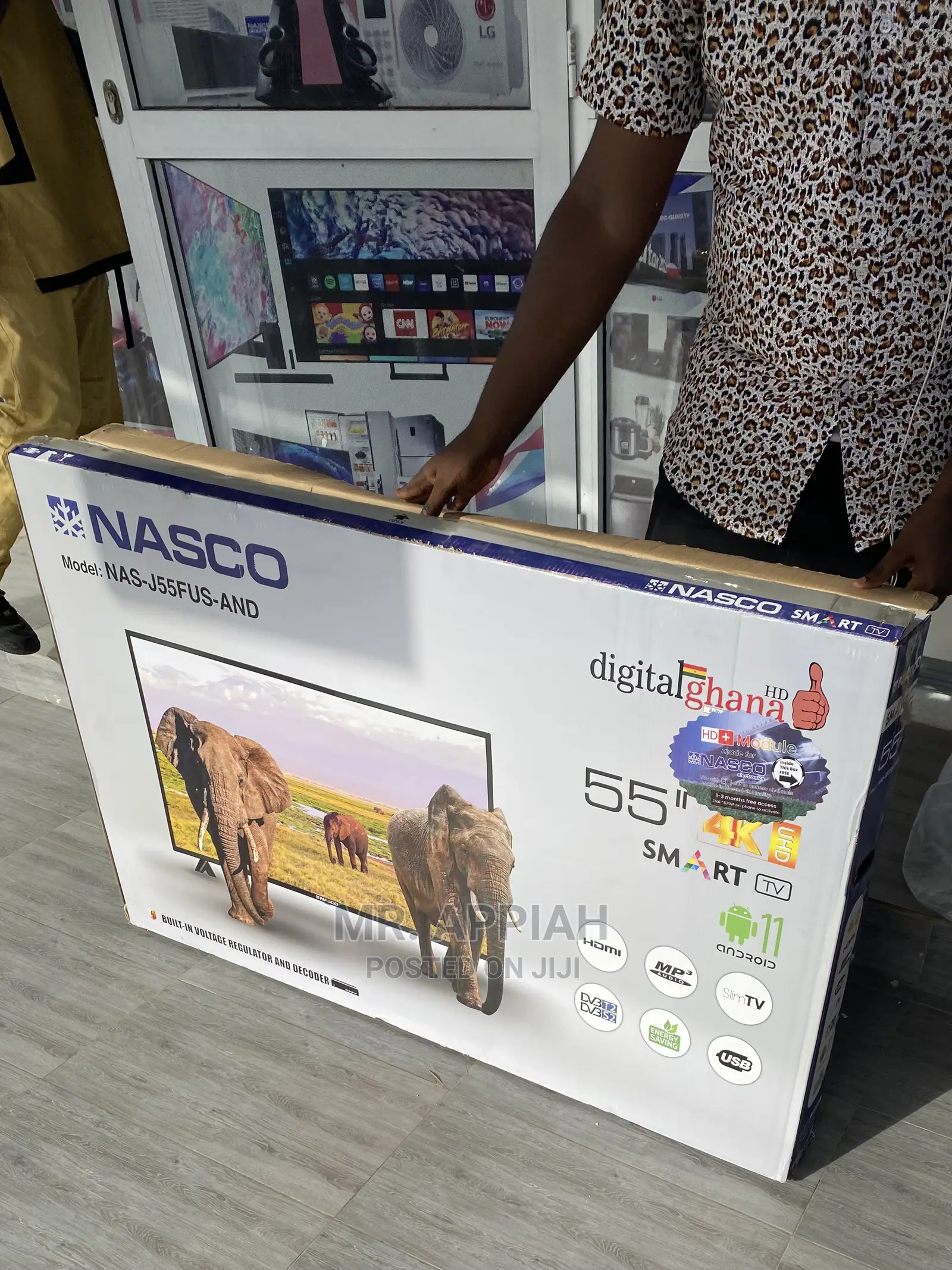 Newly in Stock 55 Inch Nasco Digital Smart LED Tv 