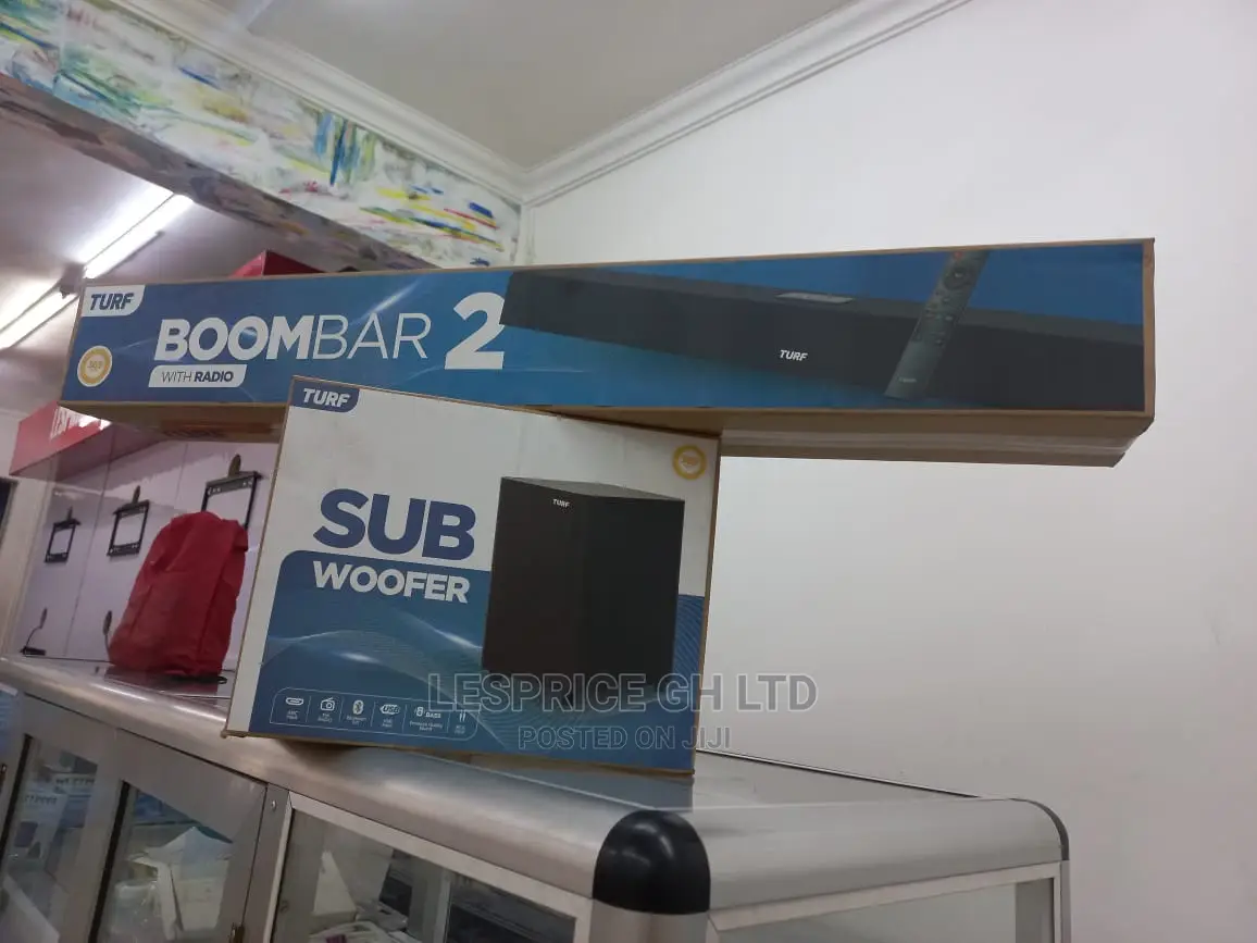Amazing Turf Boom Bar Sound Bar With Woofer