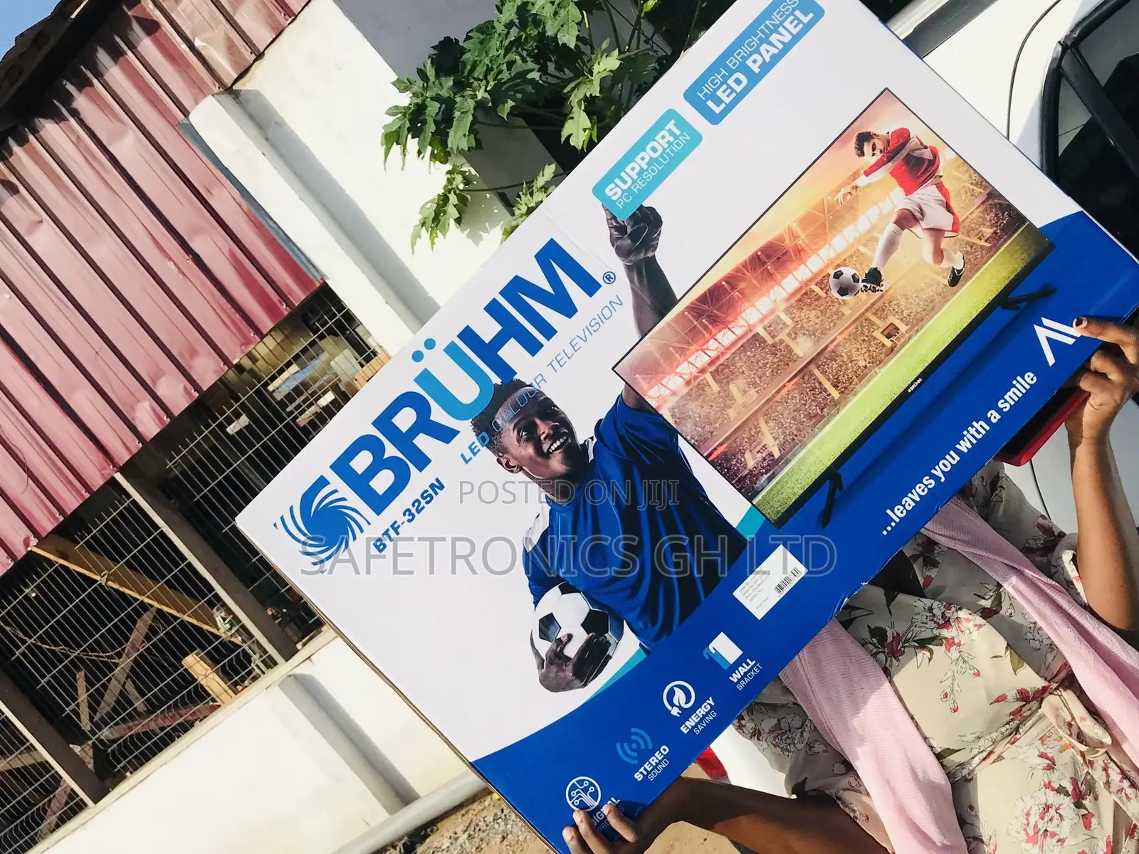 New Original Bruhm 43 Inches Glossy LED Tv