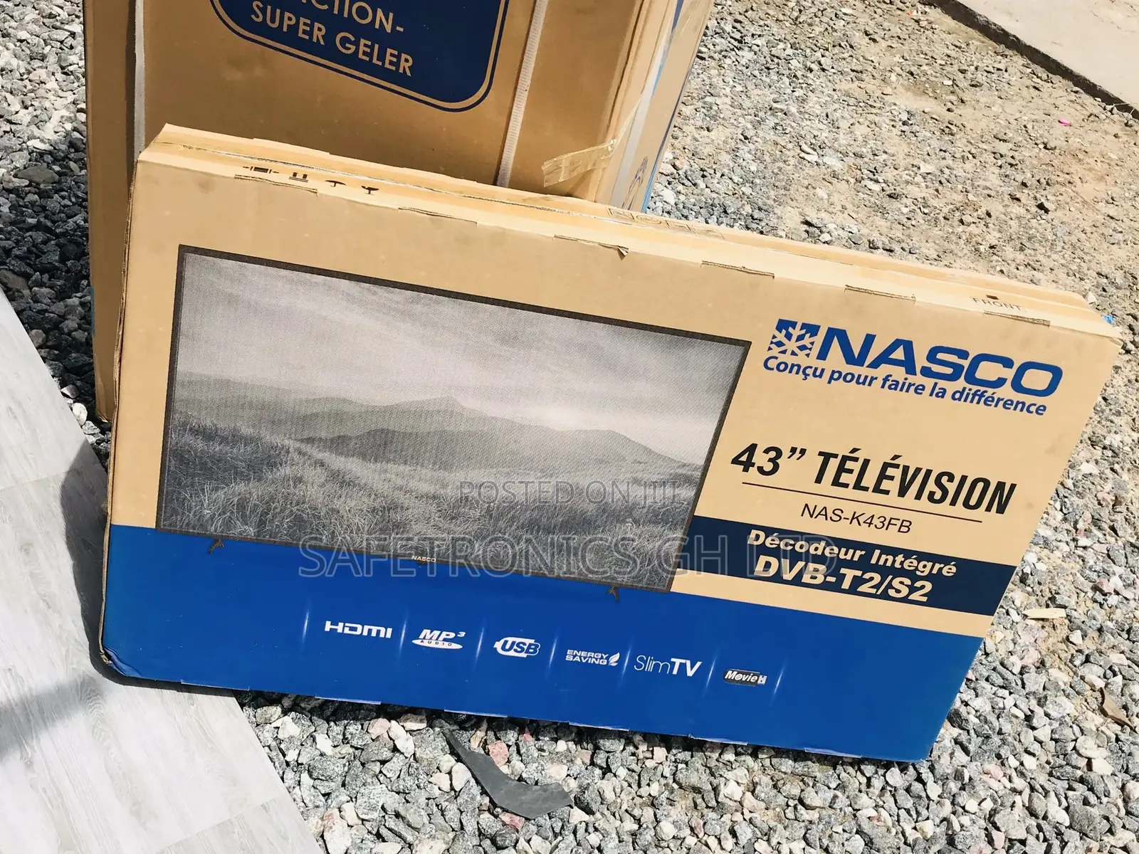 Digital New Nasco 43 Inches Led Glossy Tv