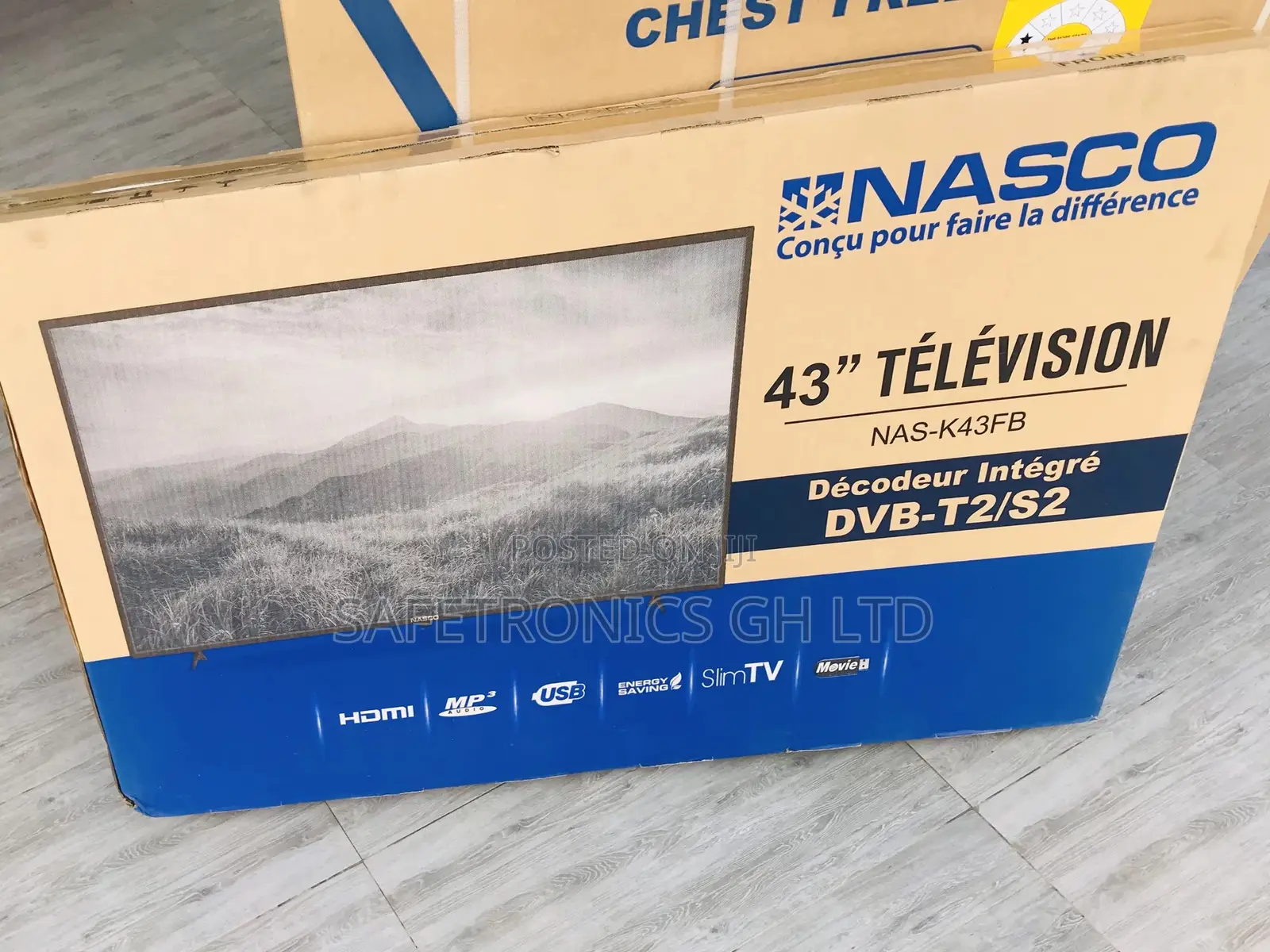 Digital New Nasco 43 Inches Led Glossy Tv
