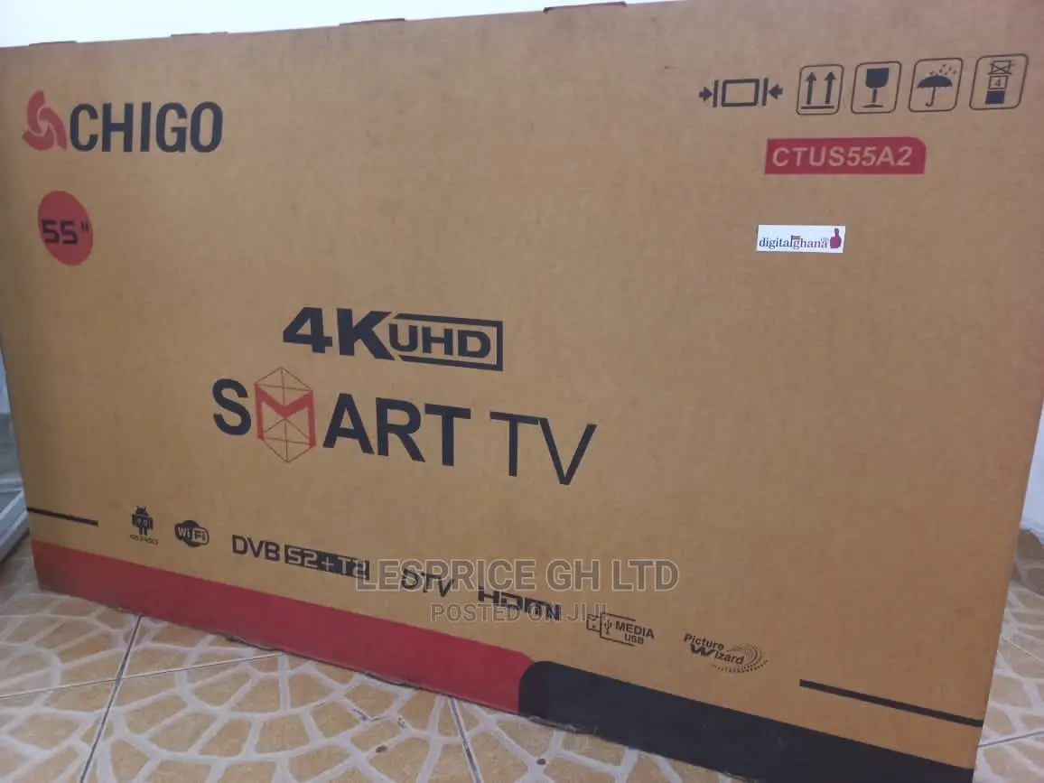 Get Quality Chigo 55” Android UHD DTV
