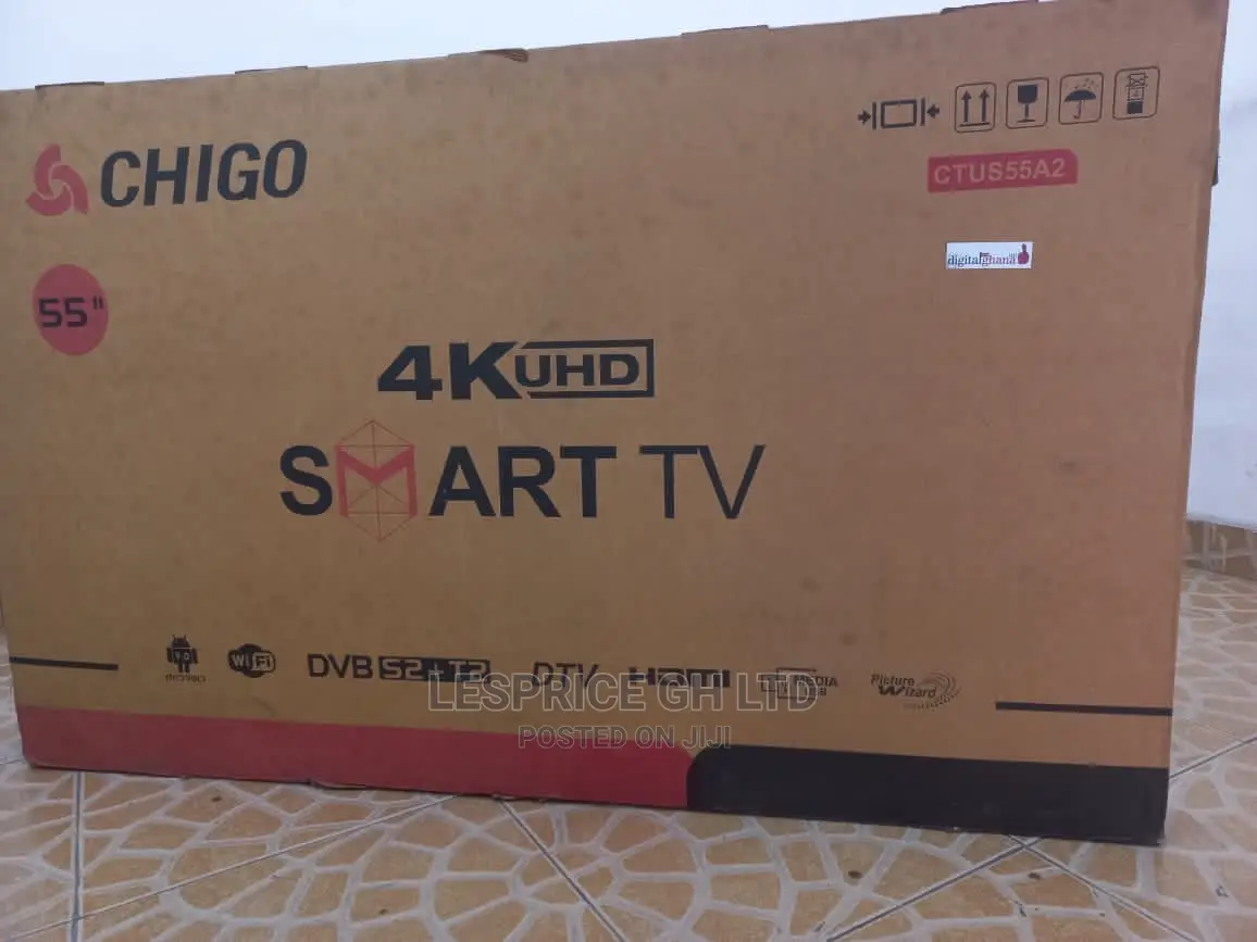 Get Quality Chigo 55” Android UHD DTV