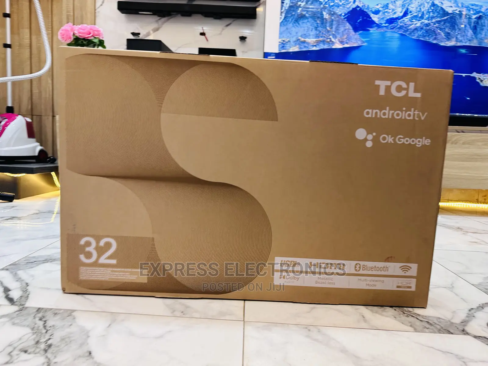 Enjoy  Ultra Realistic FHD Smart TCL 32” Tv  32S5400 A