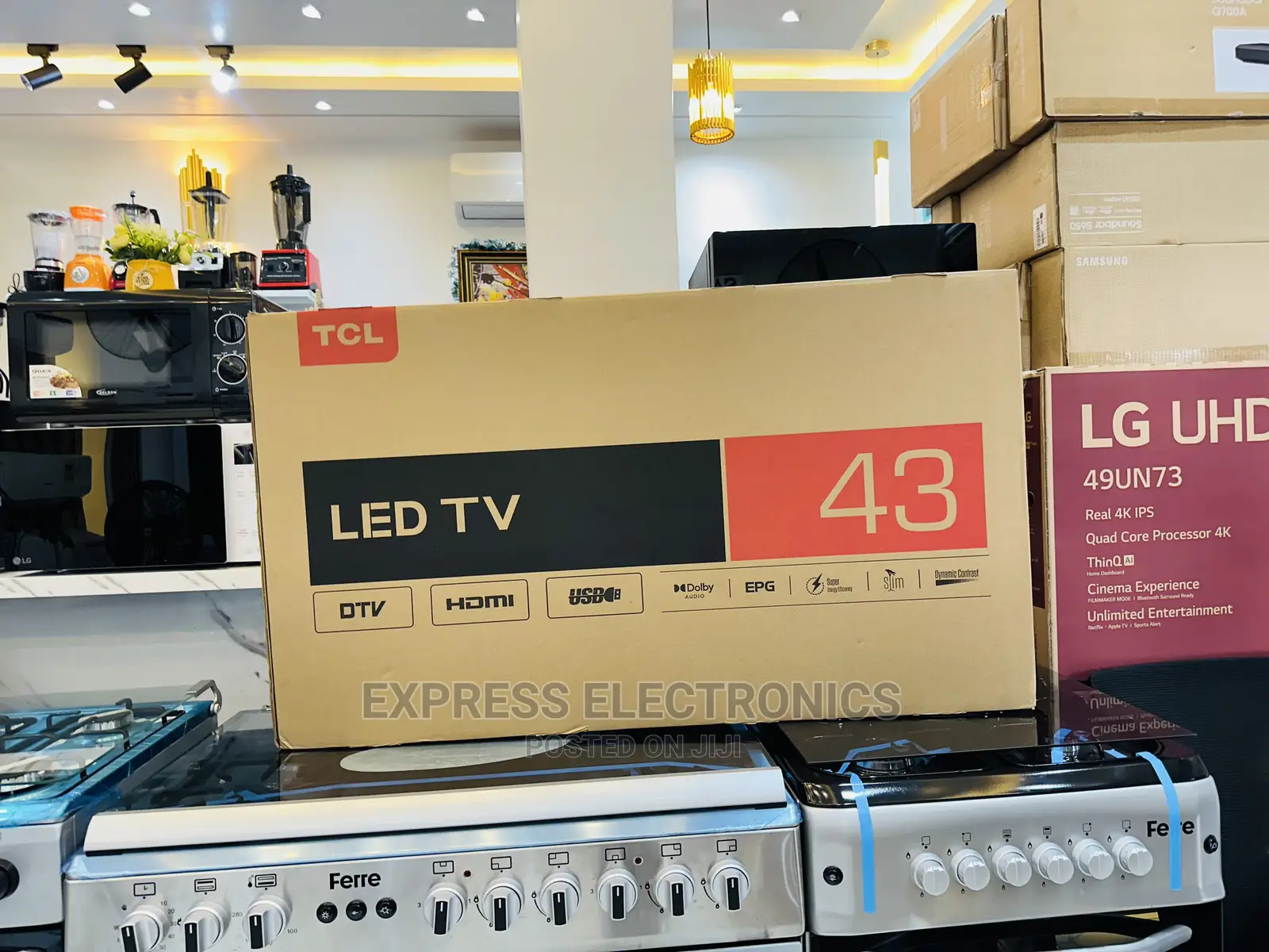 Enjoy  Ultra Realistic 43D3200 Satellite  Digital TCL TV