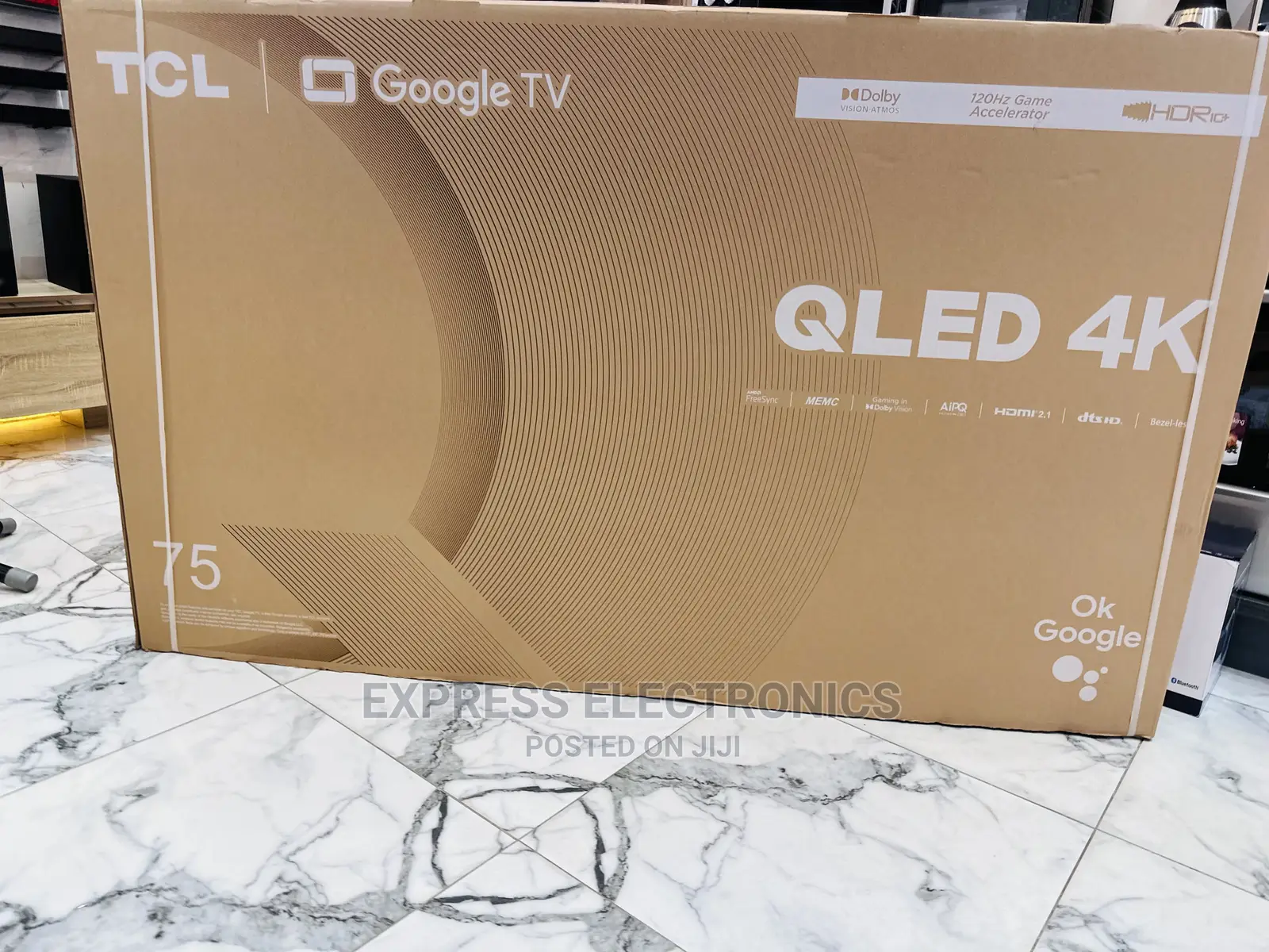 Enjoy  Netflix on QLED UHD SMART TCL 75”C645 Tv 