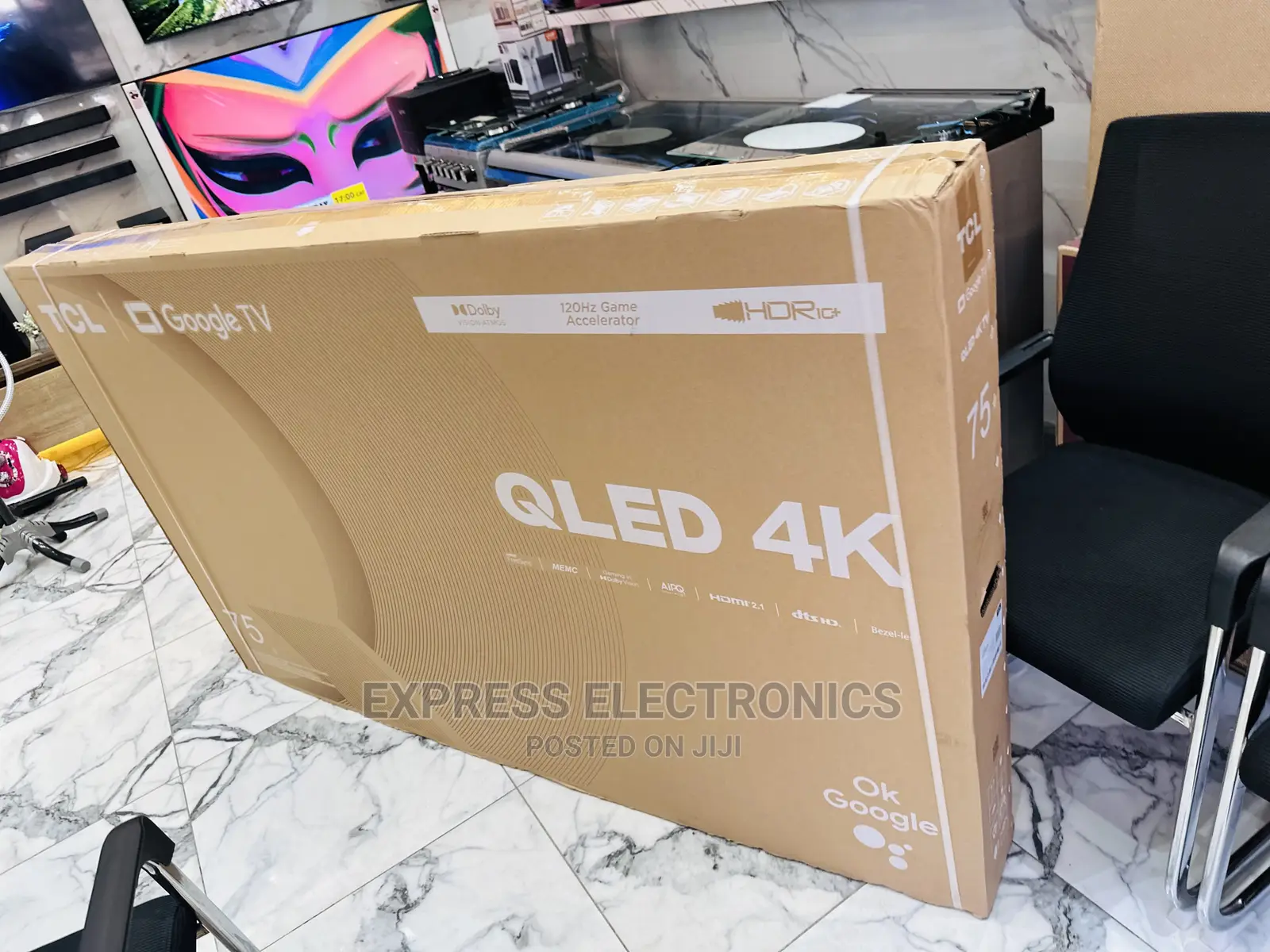 TCL UHD Smart Android 75”C645 QLED