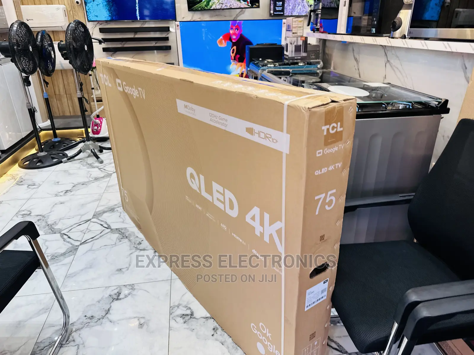 TCL UHD Smart Android 75”C645 QLED