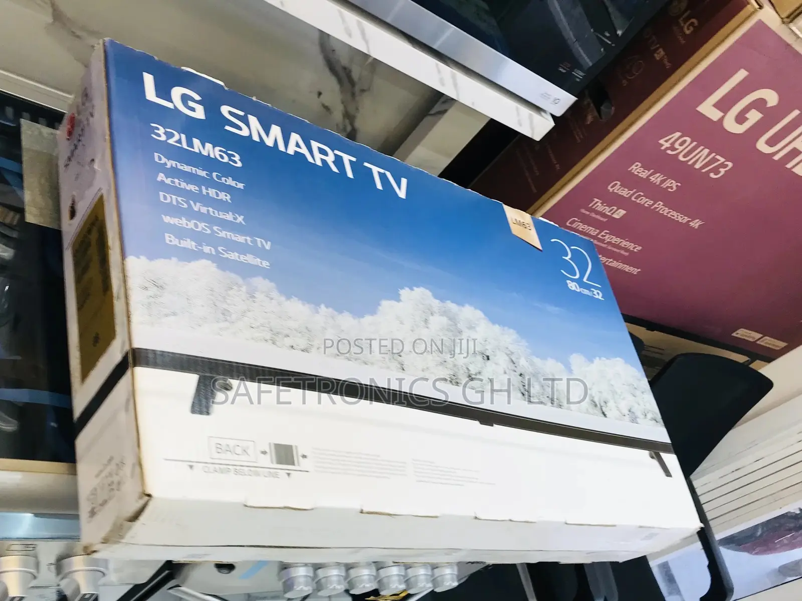 32 LM63 LG UHD Smart Glossy LED Tv