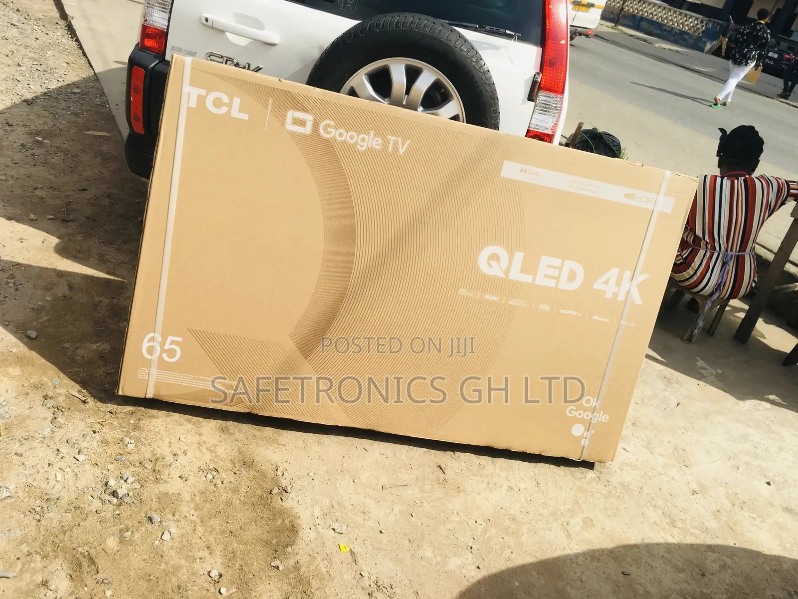 Essential 65 Inches QLED Glossy Smart UHD TCL Tv