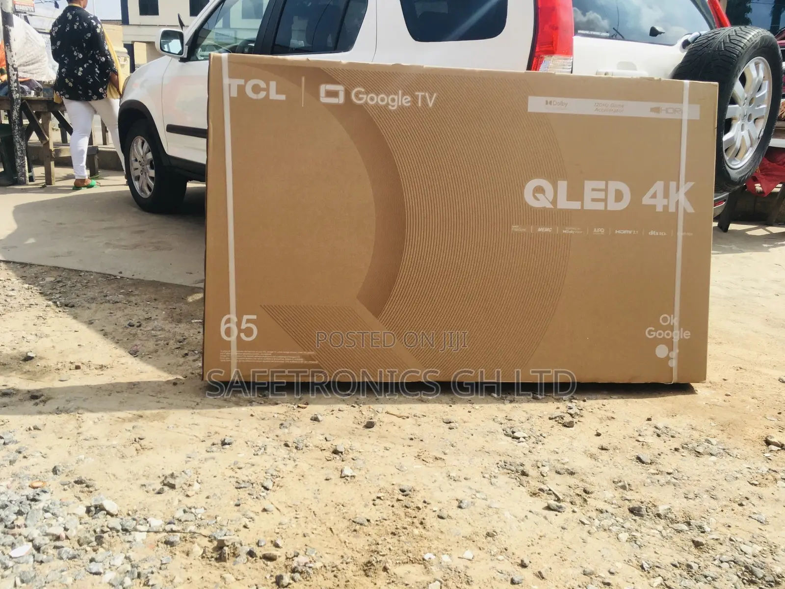Shop Glossy TCL C645 65 Inches QLED Smart Tv