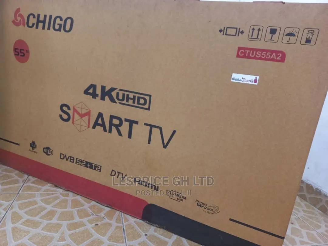 Chigo 55” Android Smart UHD Youtube