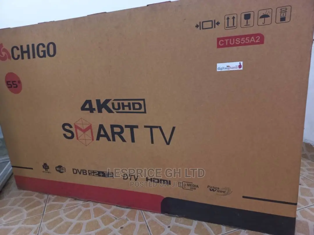 Chigo 55” Android Smart UHD Youtube