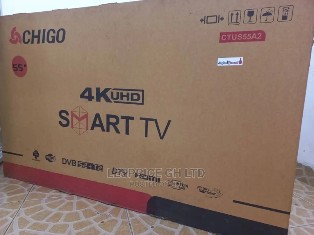 Chigo 55” Android Digital and Analogue Tuner