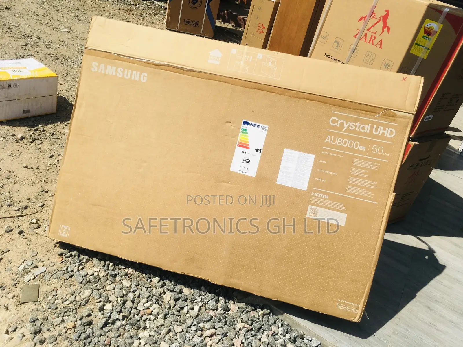 AU80 Glossy Crystal UHD 50 Inches Samsung LED Tv