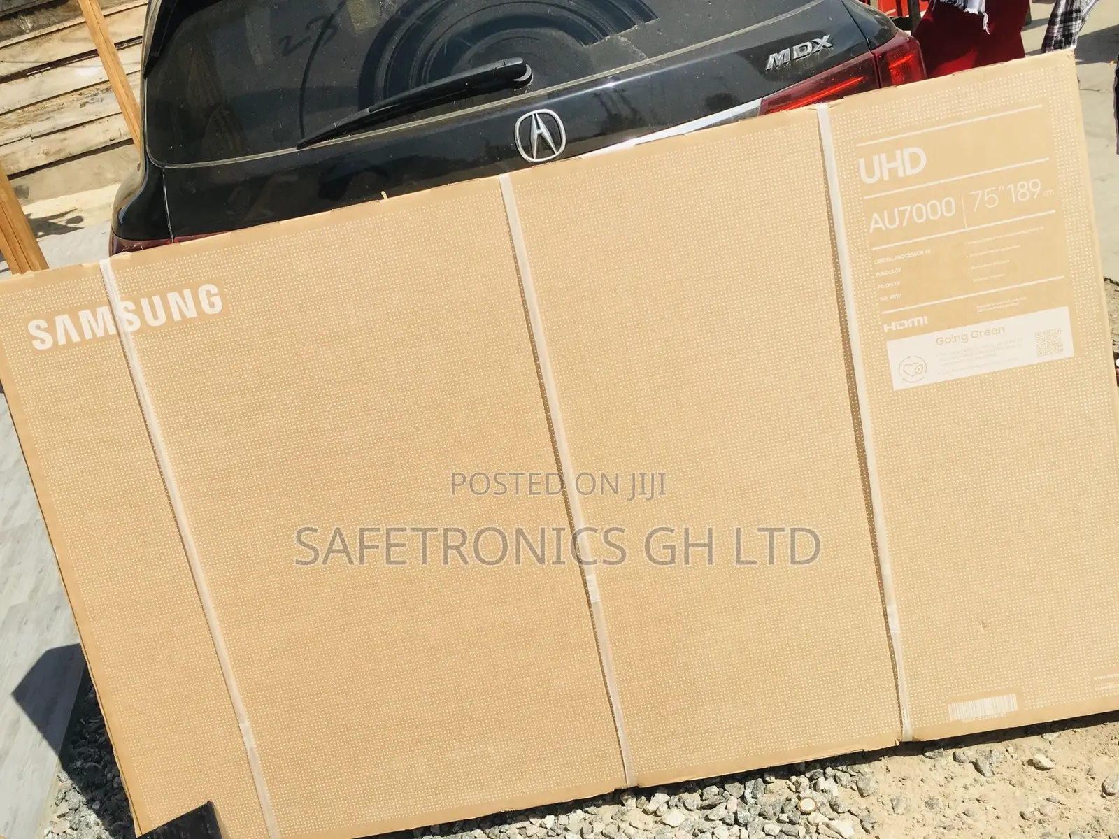 Crystal UHD Smart Samsung 75 Inches AU70 Glossy Tv