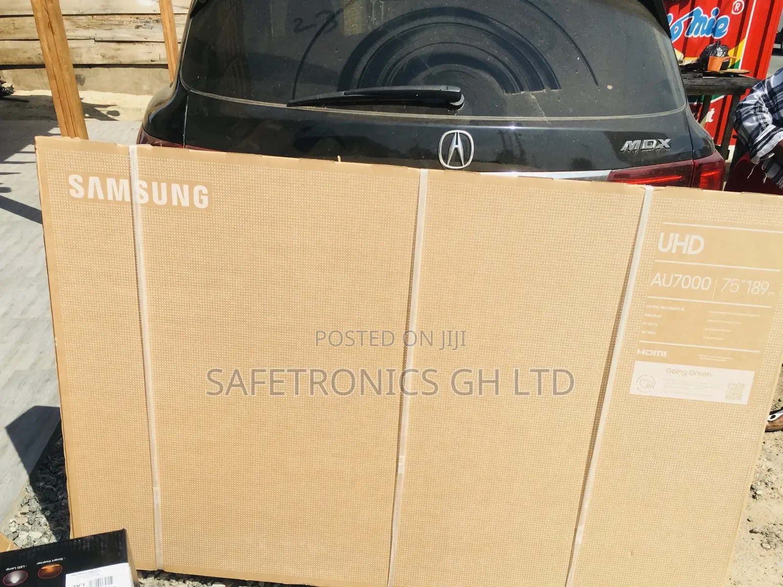 Crystal UHD Smart Samsung 75 Inches AU70 Glossy Tv