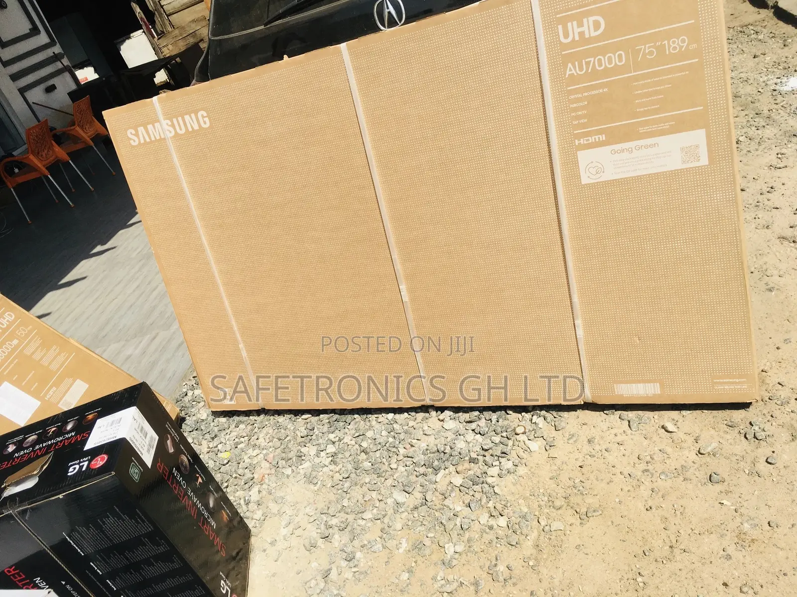  Clear AU70 Samsung UHD 75 Inches LED Glossy Tv