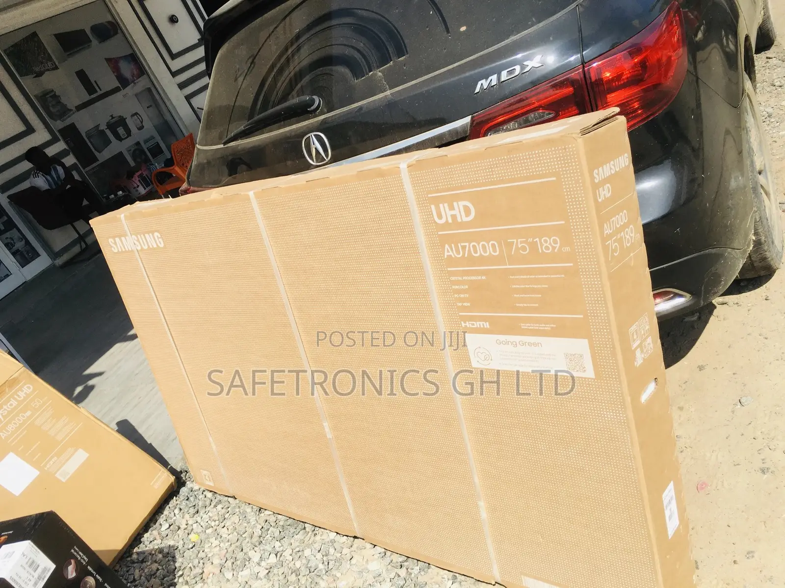 Buy AU70 Samsung UHD LED 75 Inches Glossy LED Tv