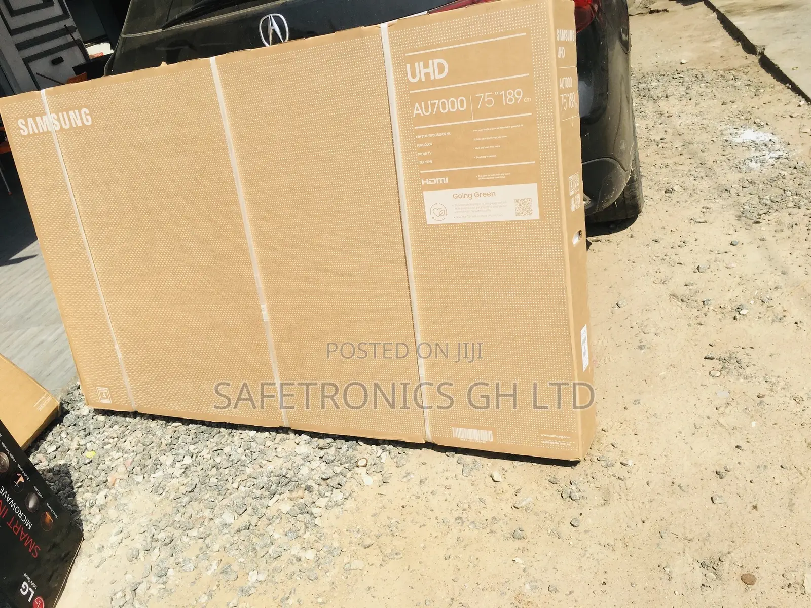 Buy AU70 Samsung UHD LED 75 Inches Glossy LED Tv