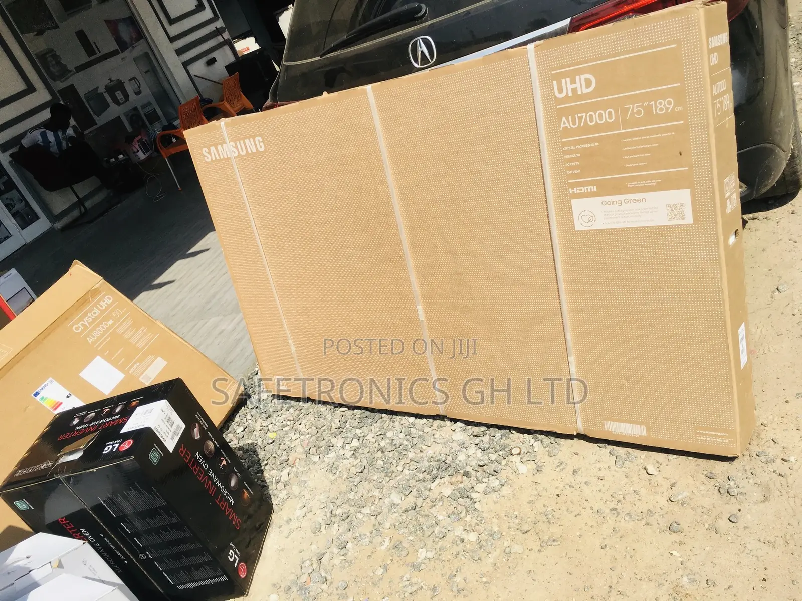 Samsung UHD Crystal 75 Inches LED Glossy Au70 Tv