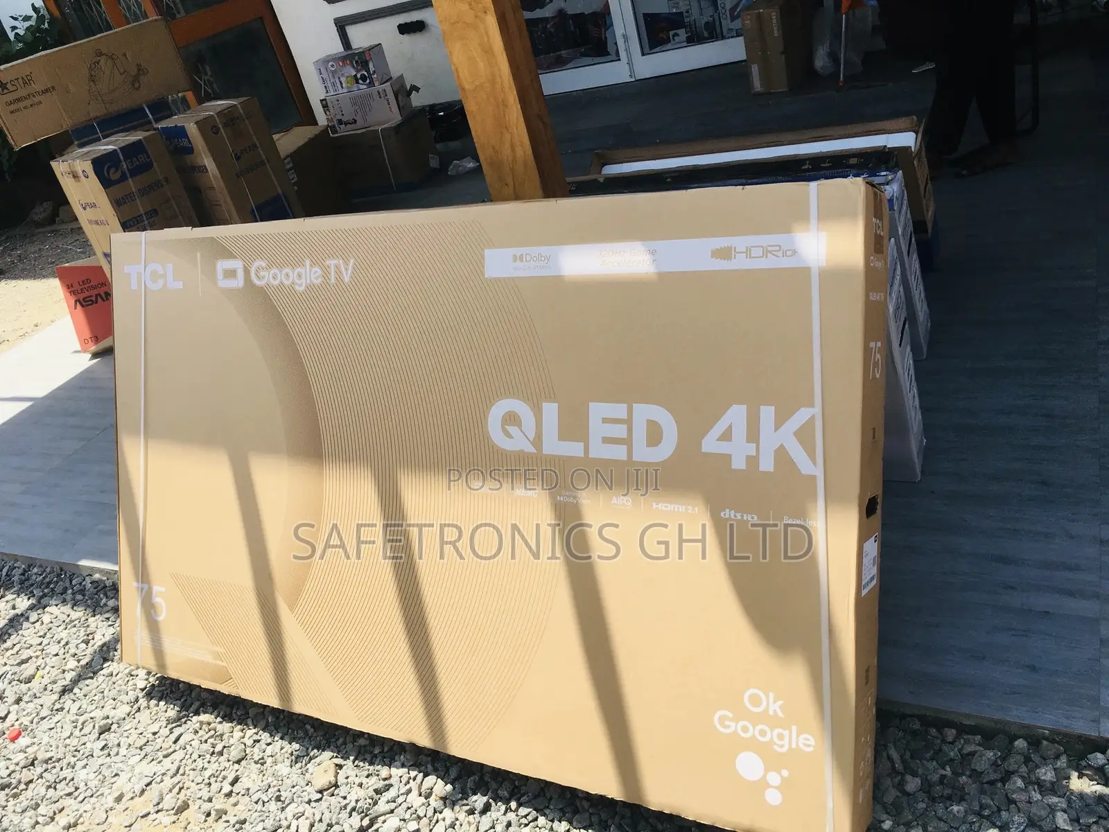Effective and Reliable TCL QLED 75 Inches Glossy Tv